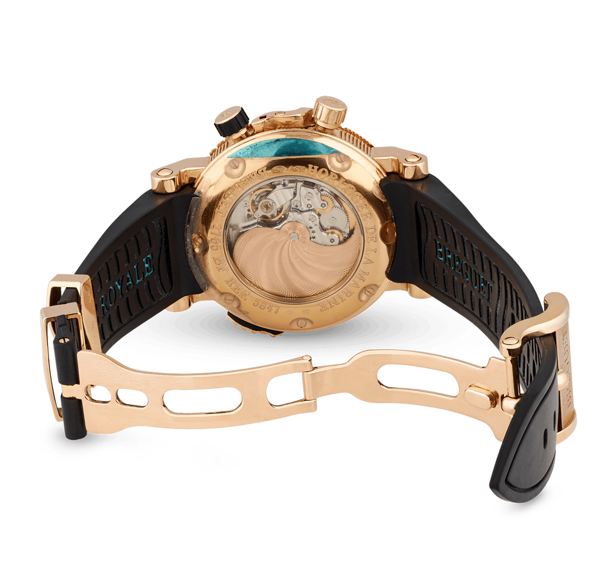 Breguet Marine Royale Rose Gold Alarm Wristwatch