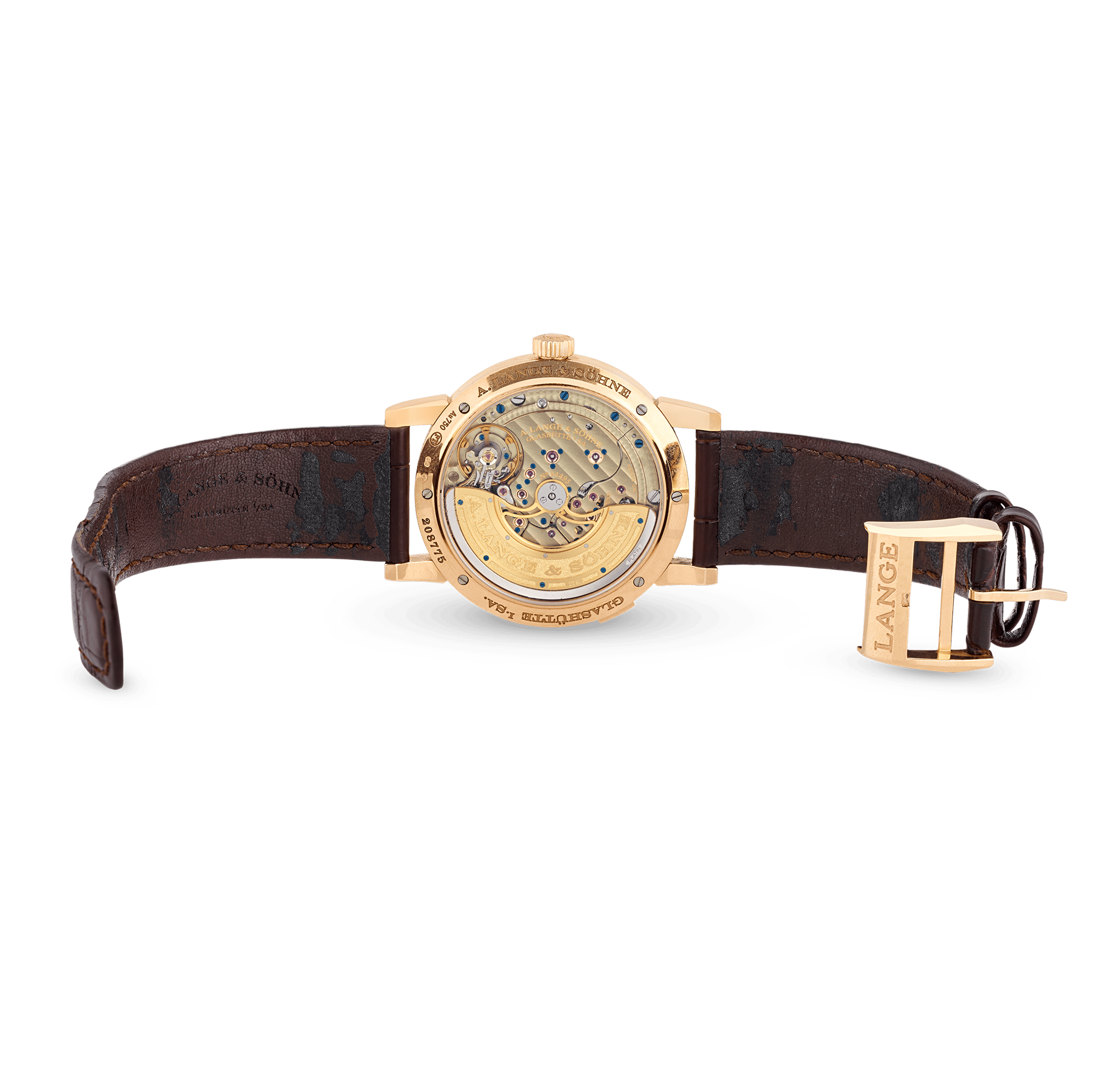 A. Lange & Söhne Lange 1 Daymatic Rose Gold Wristwatch