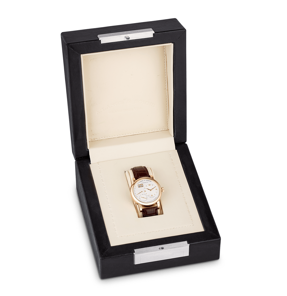 A. Lange & Söhne Lange 1 Daymatic Rose Gold Wristwatch