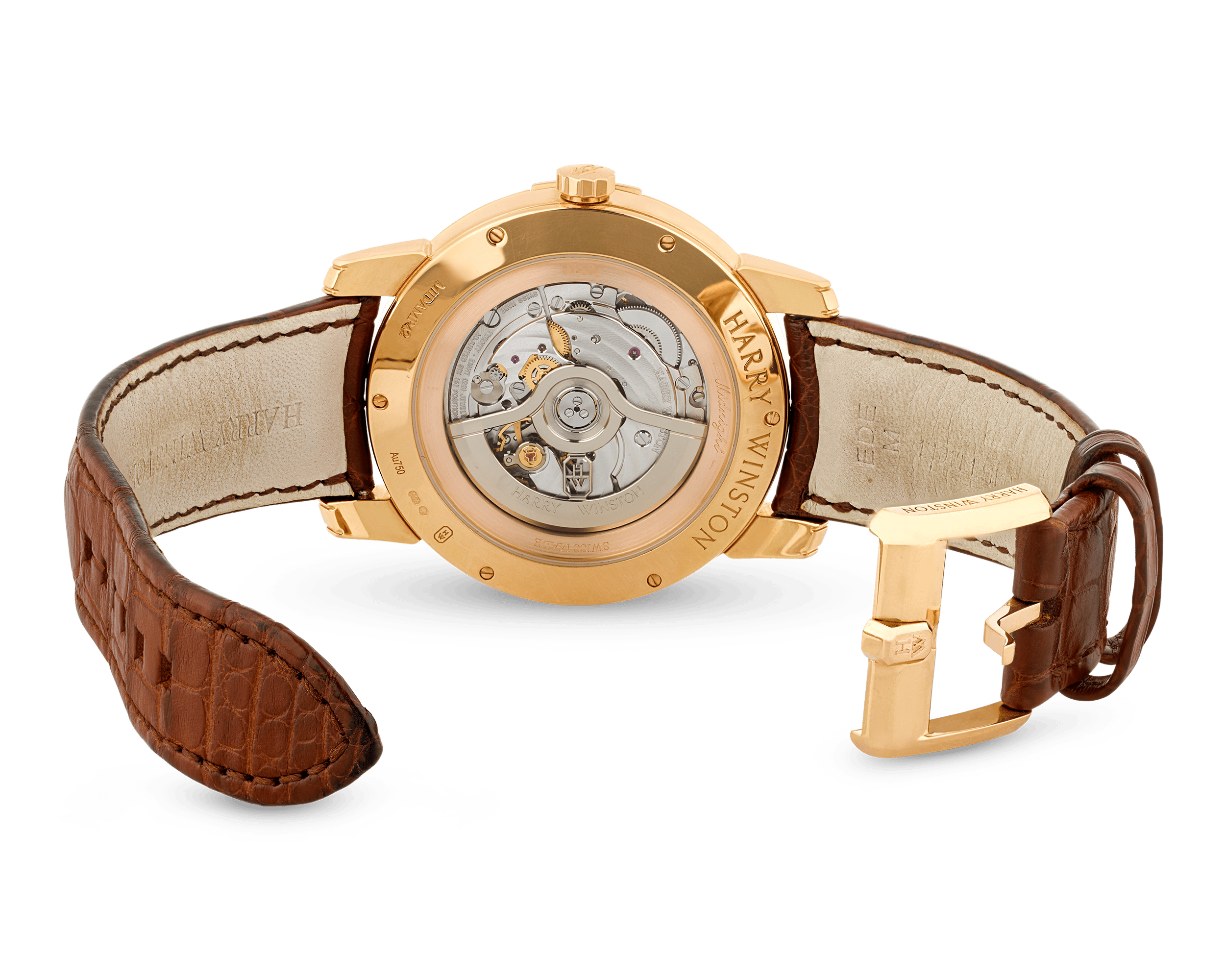 Harry Winston Midnight Moon Phase Wristwatch