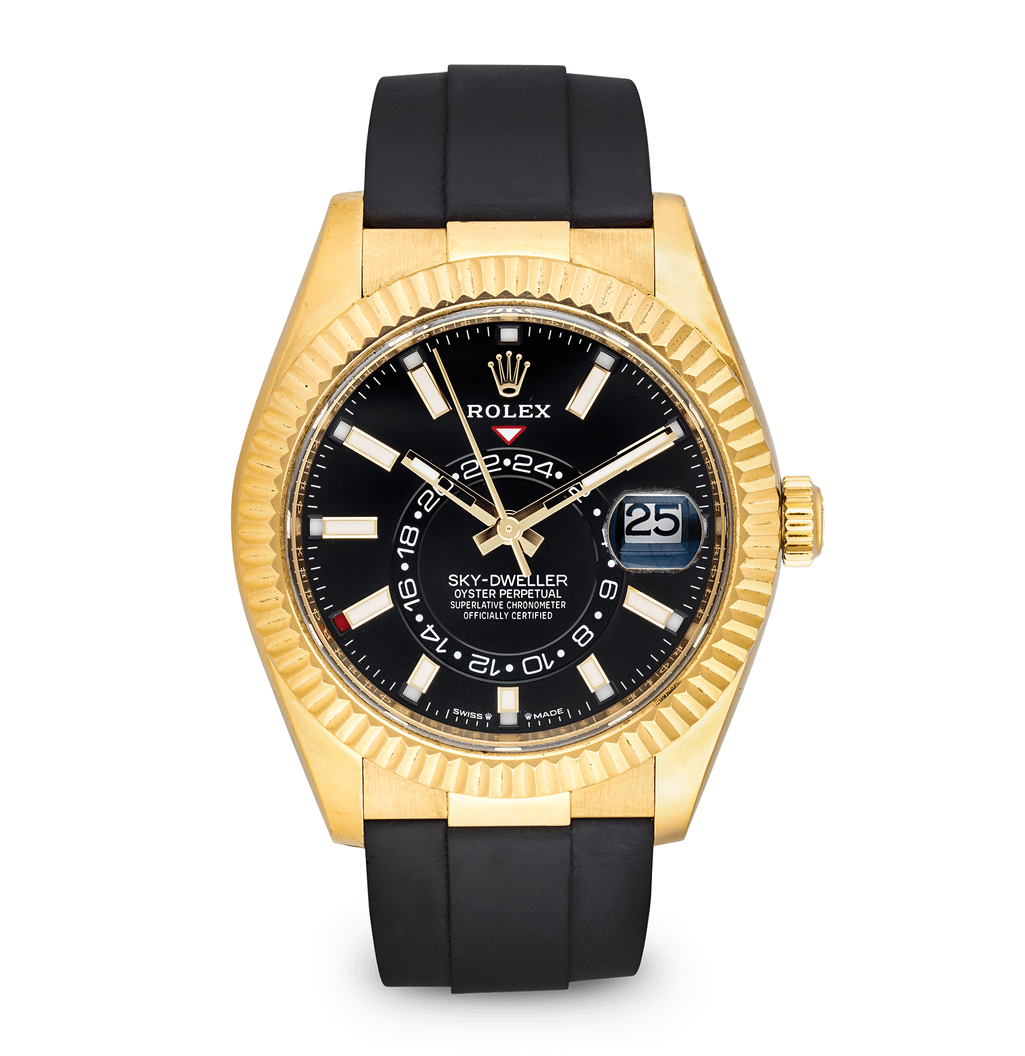 Rolex Yellow Gold Sky-Dweller Watch