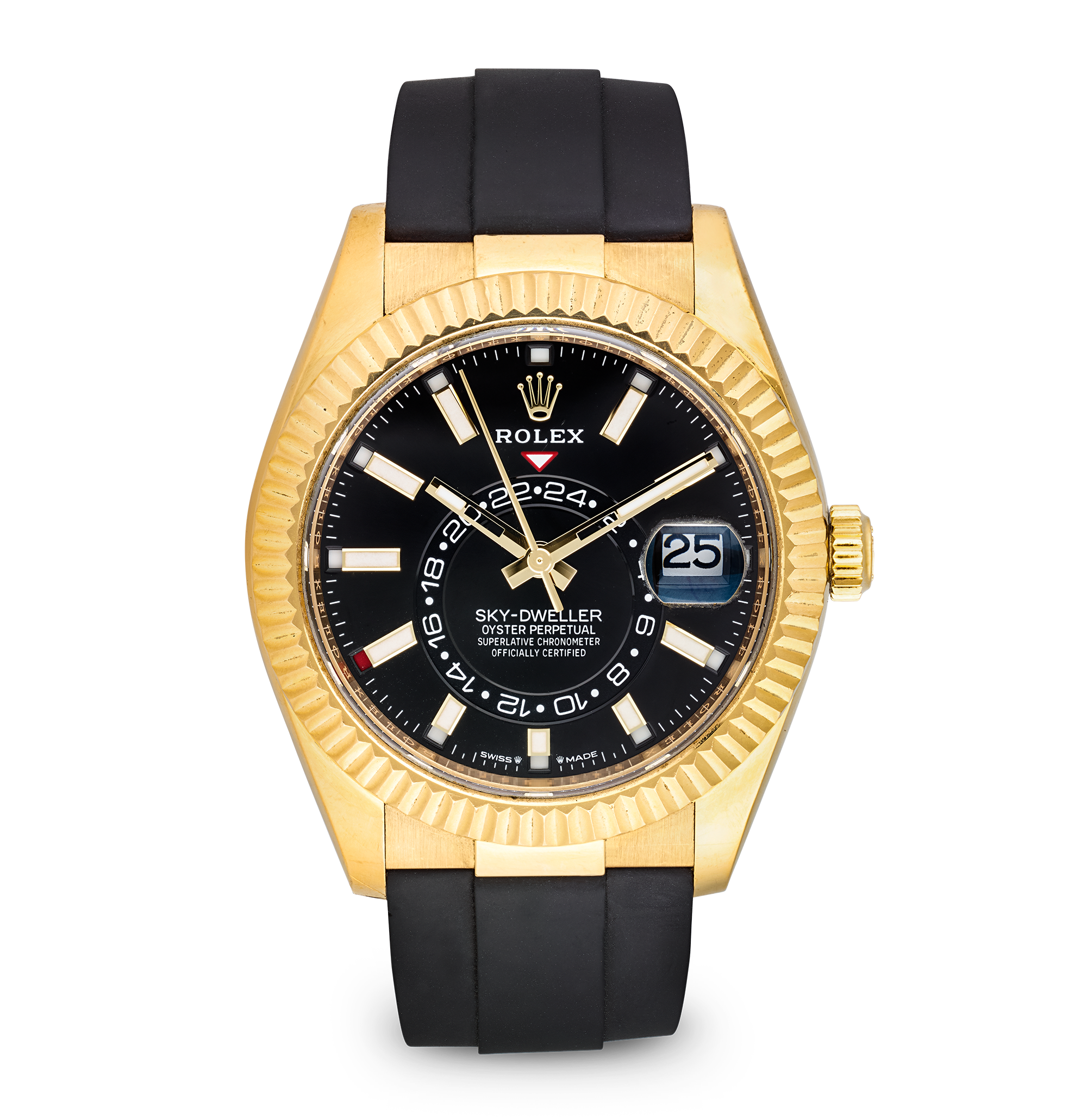 Rolex Yellow Gold Sky-Dweller Watch