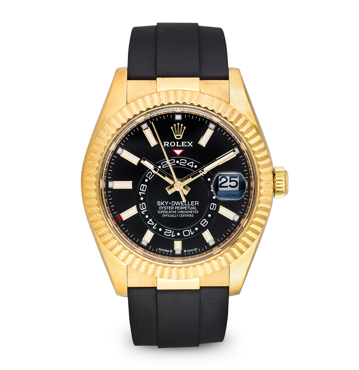 Rolex Yellow Gold Sky-Dweller Watch