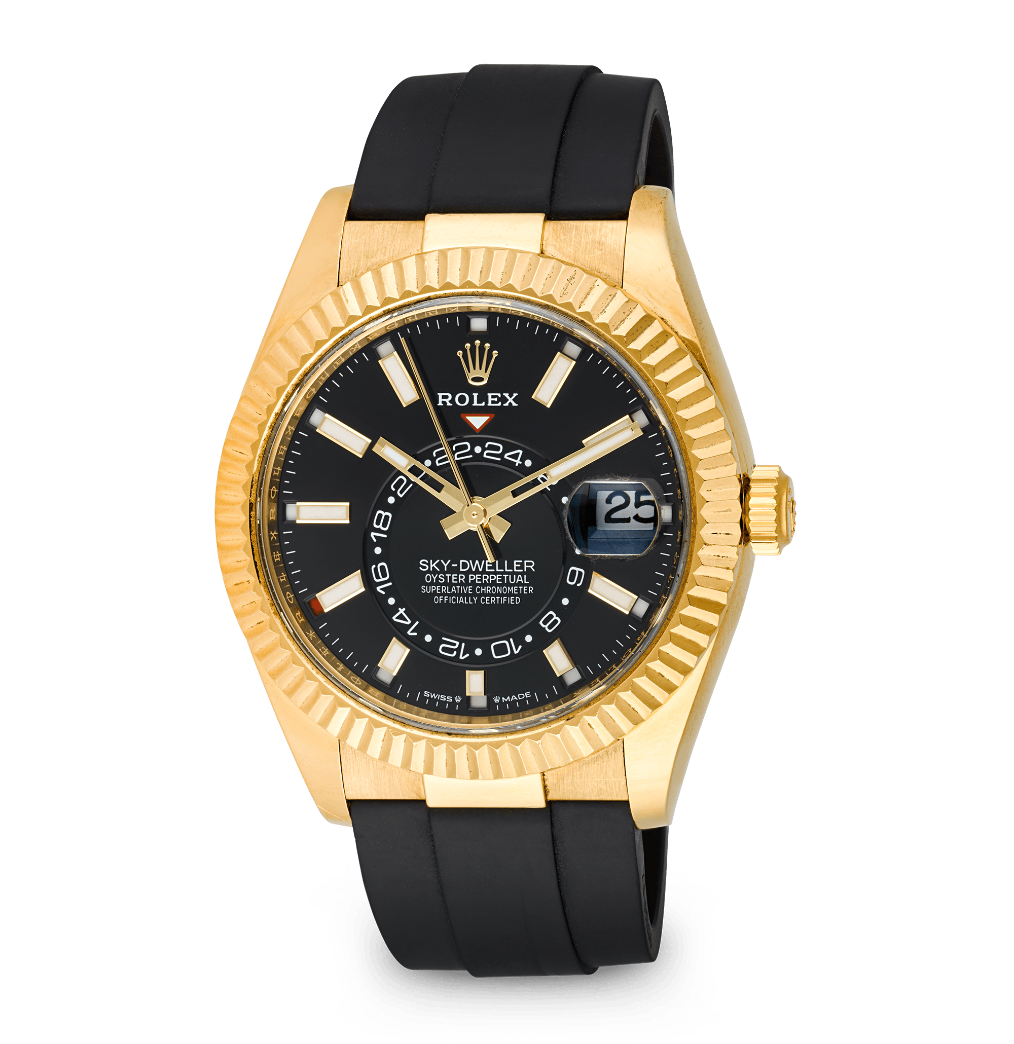 Rolex Yellow Gold Sky-Dweller Watch