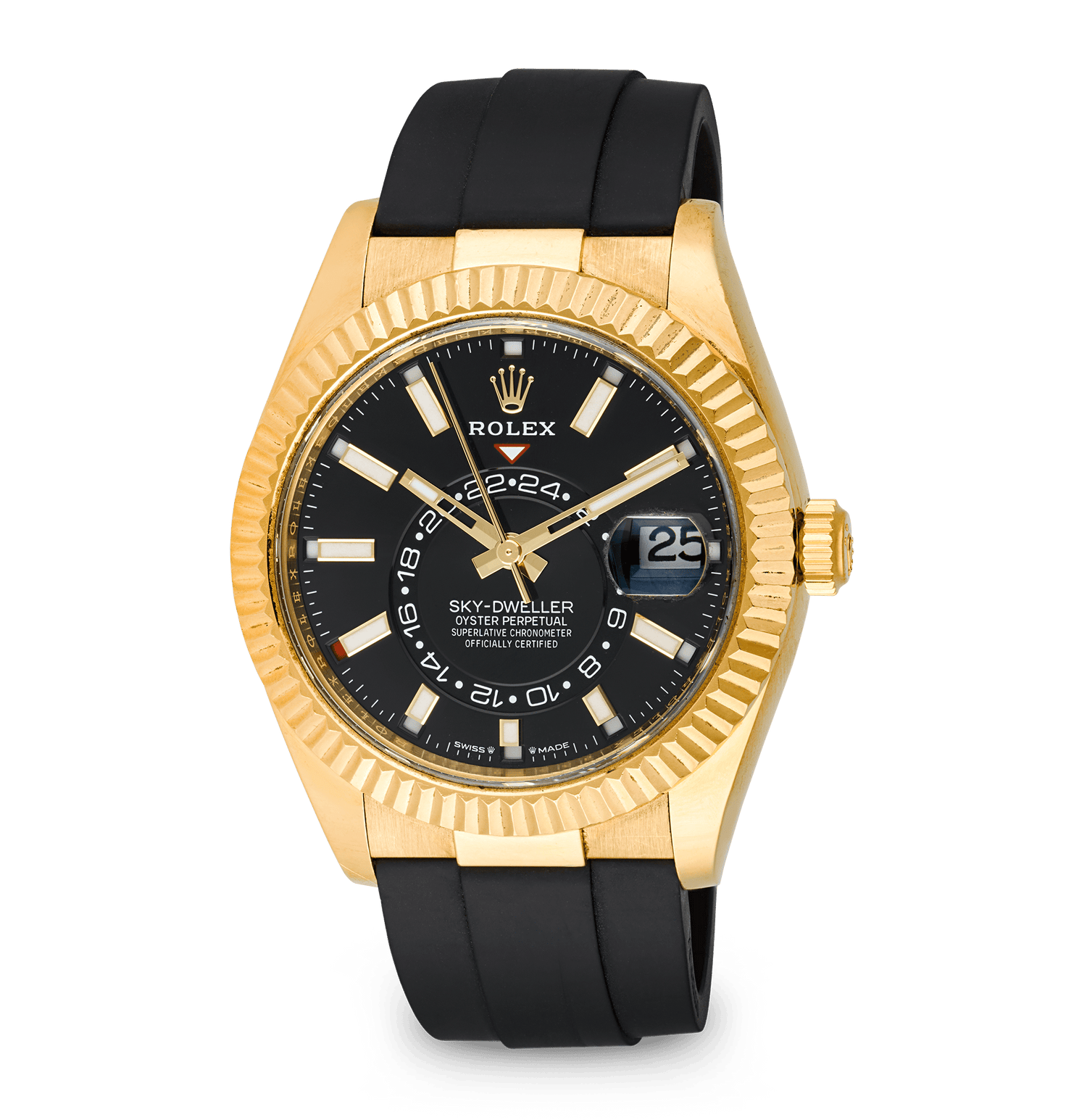 Rolex Yellow Gold Sky-Dweller Watch