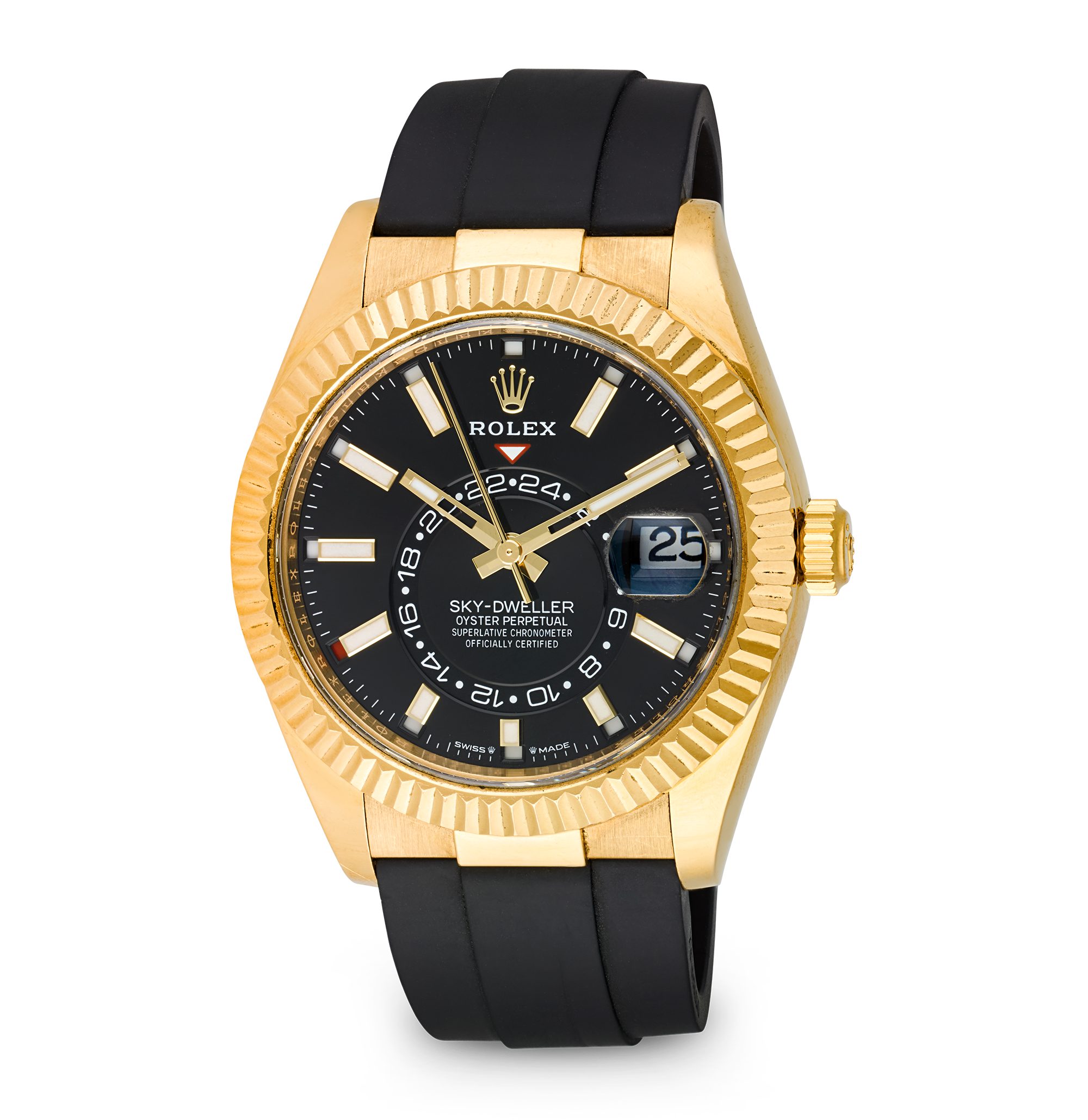 Rolex Yellow Gold Sky-Dweller Watch