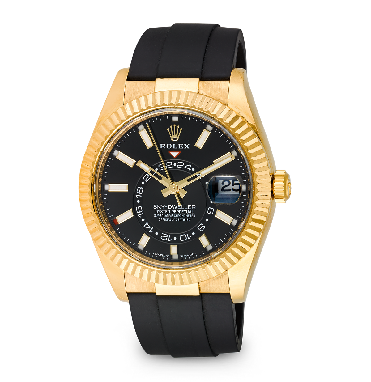 Rolex Yellow Gold Sky-Dweller Watch