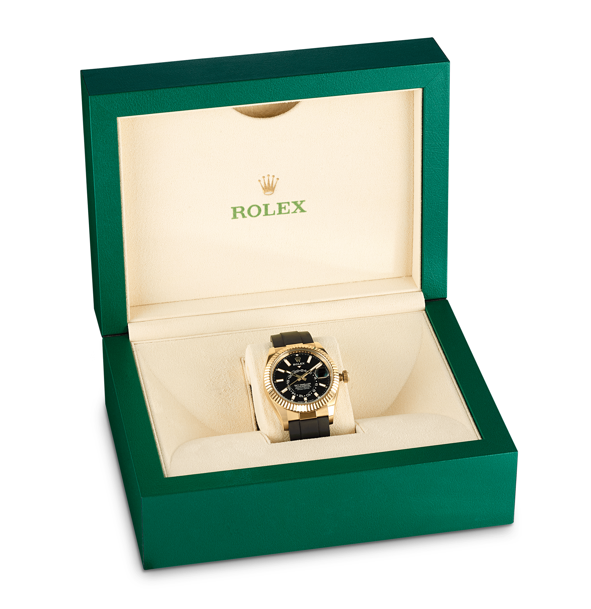 Rolex Yellow Gold Sky-Dweller Watch