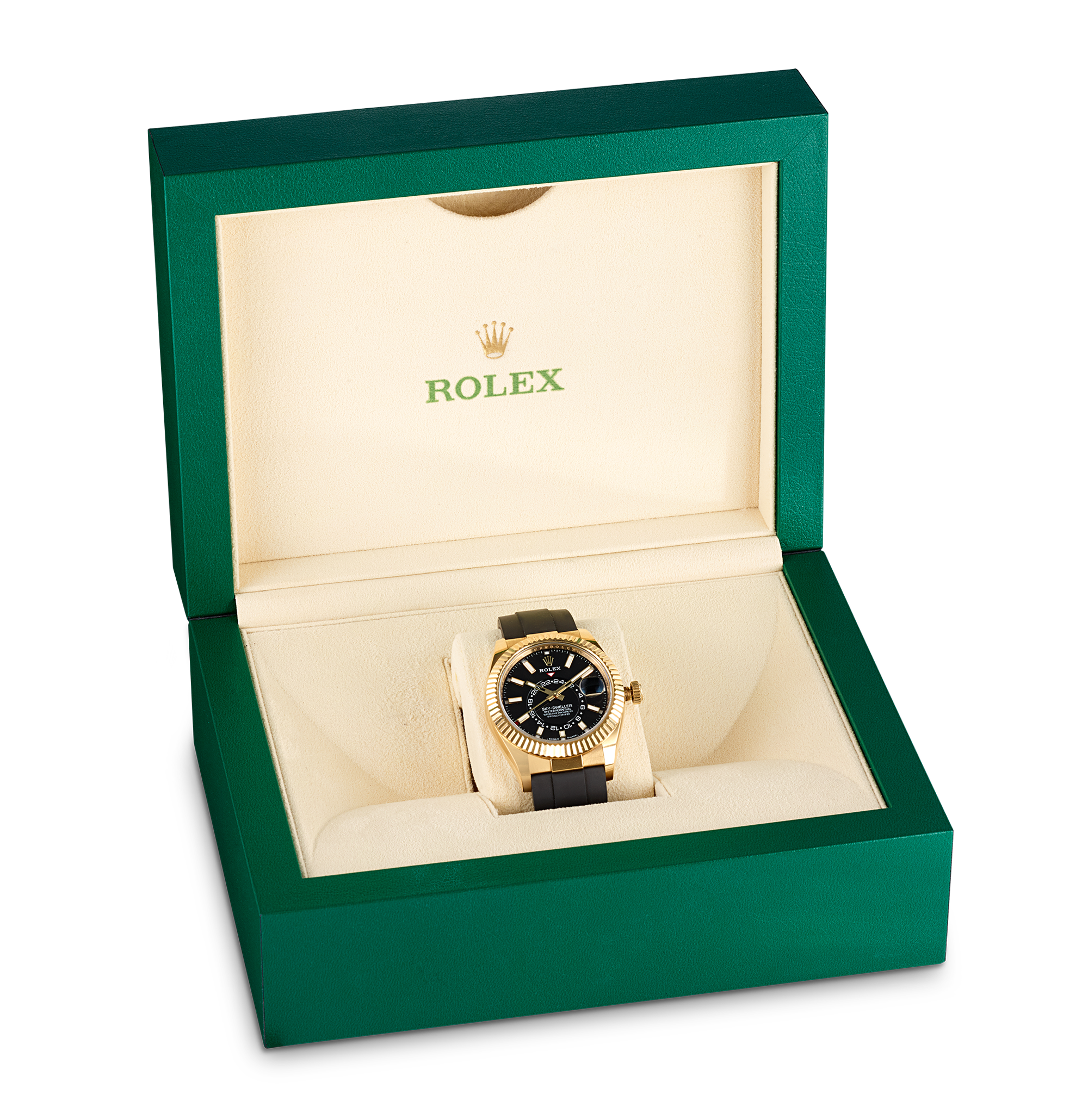 Rolex Yellow Gold Sky-Dweller Watch