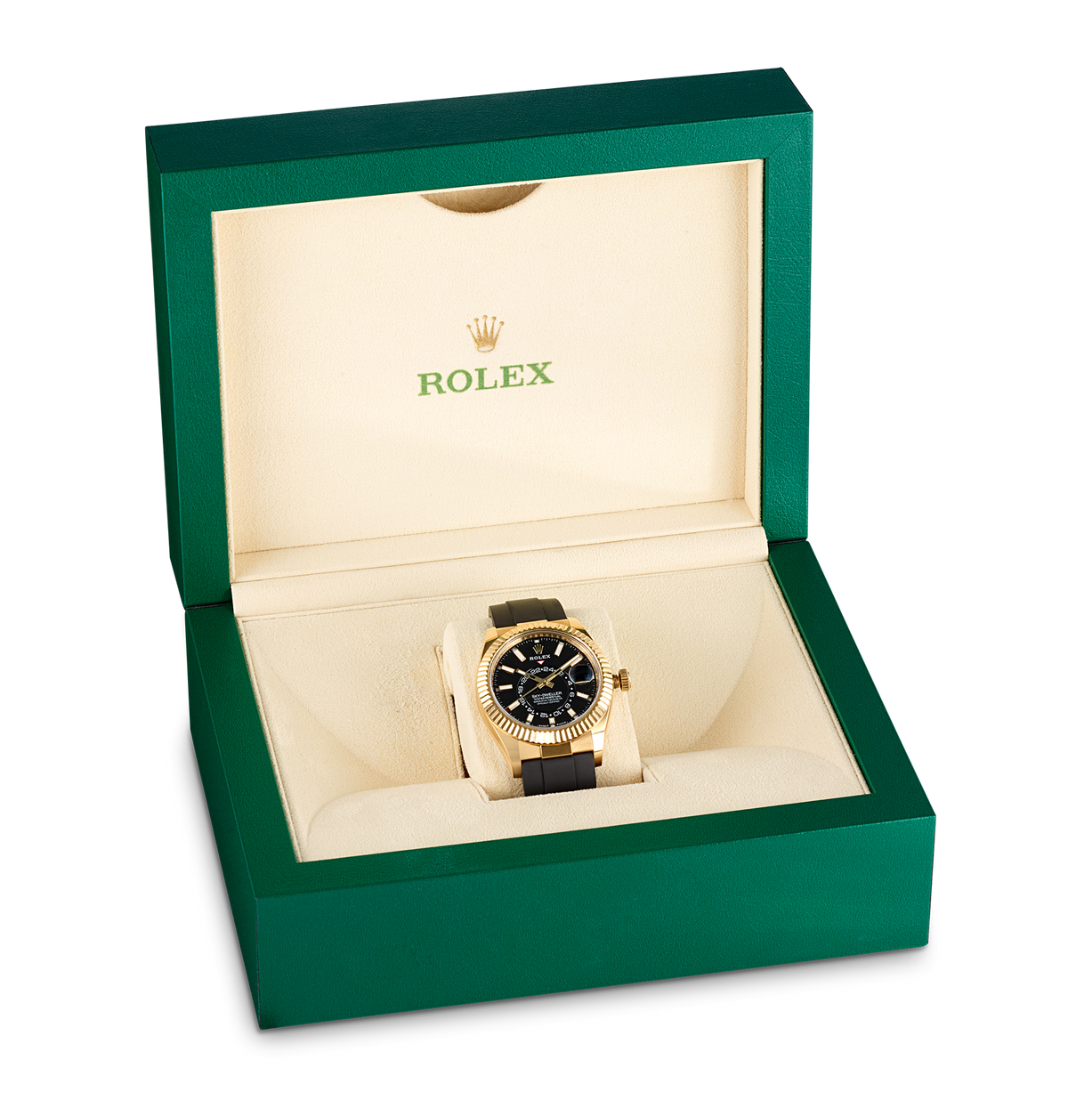 Rolex Yellow Gold Sky-Dweller Watch