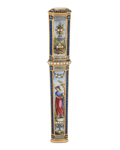 Gold and Enamel Étui