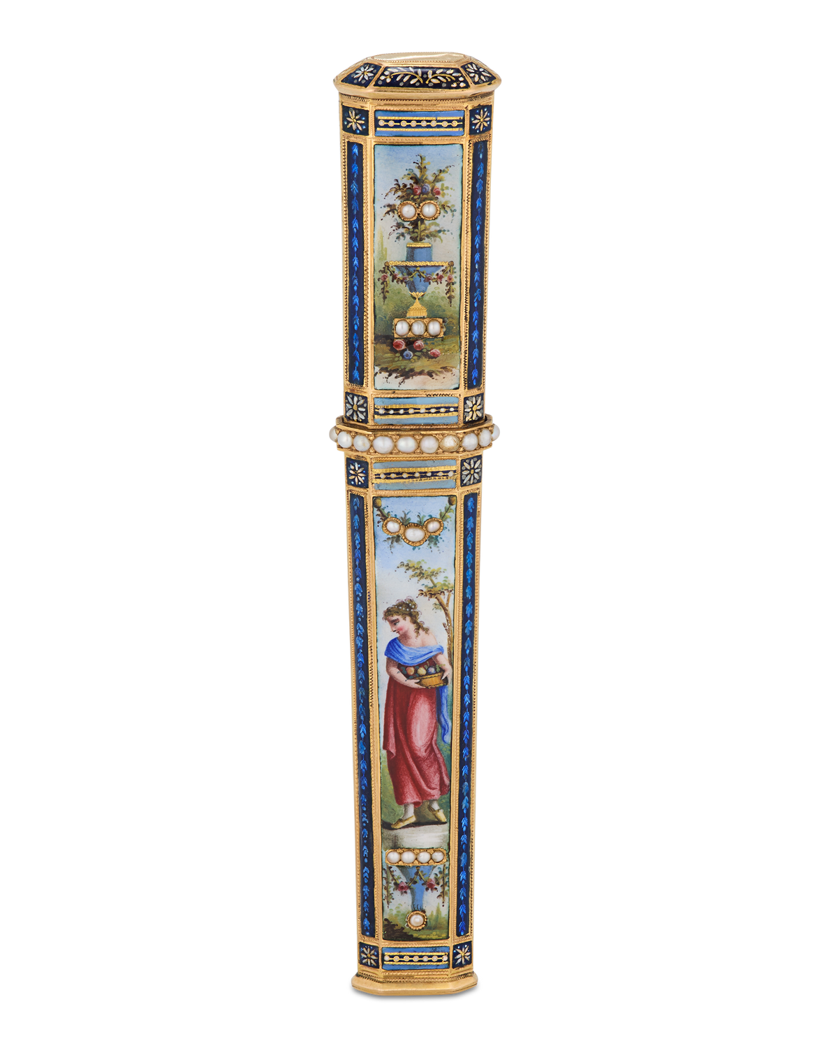 Gold and Enamel Étui