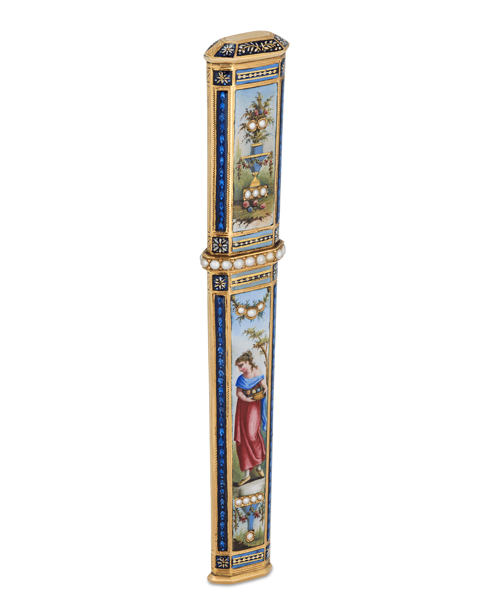 Gold and Enamel Étui