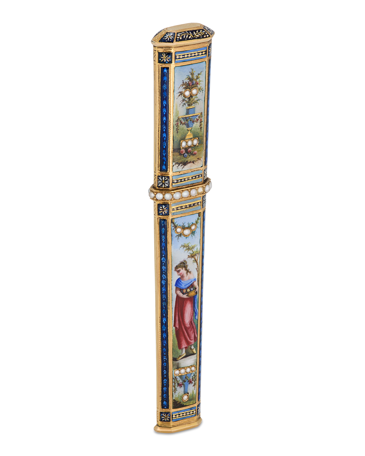 Gold and Enamel Étui