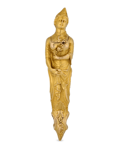Female-Form Yellow Gold Étui