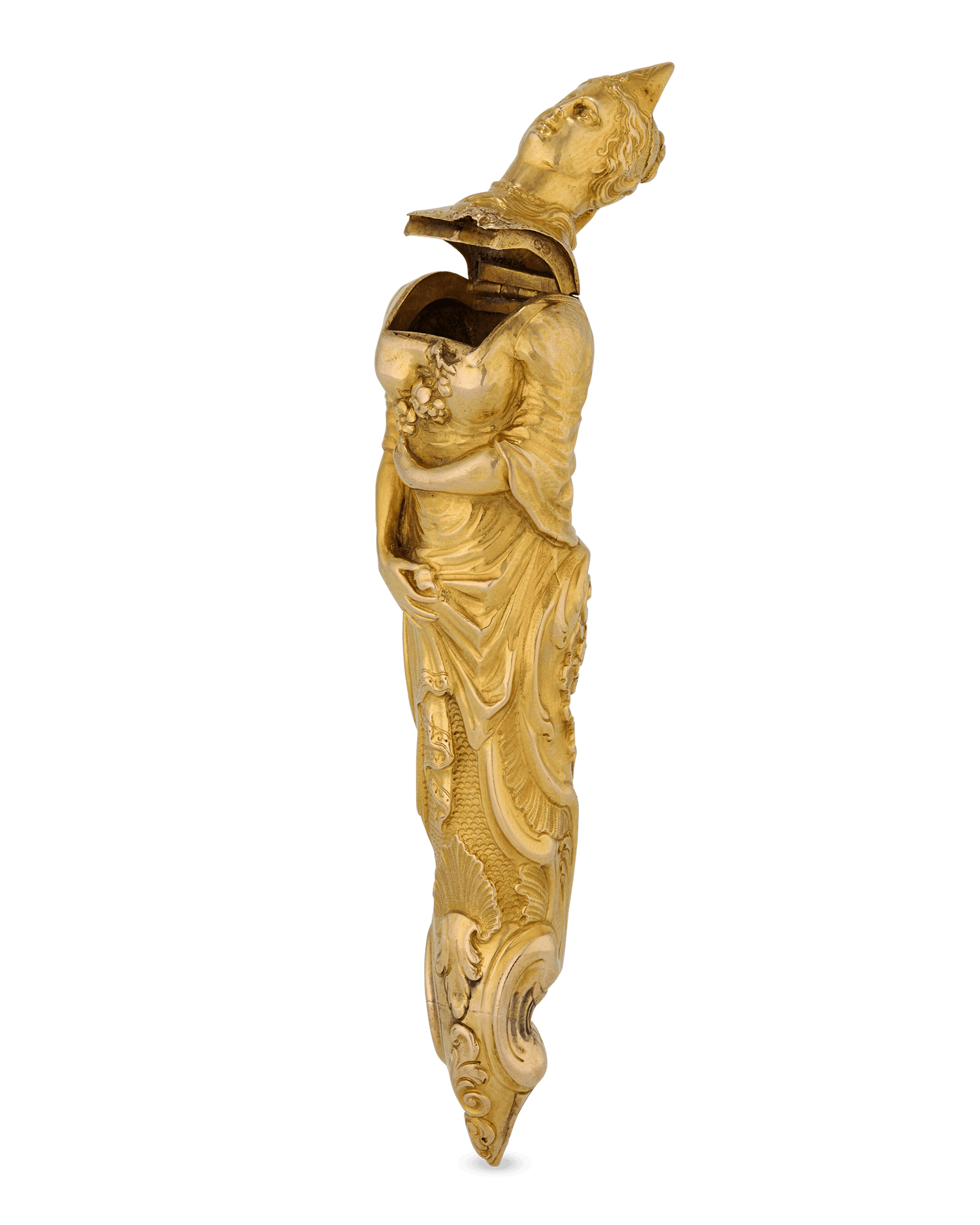 Female-Form Yellow Gold Étui