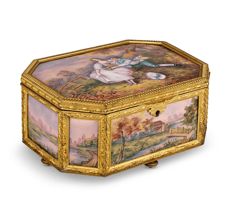 Limoges Enamel Box