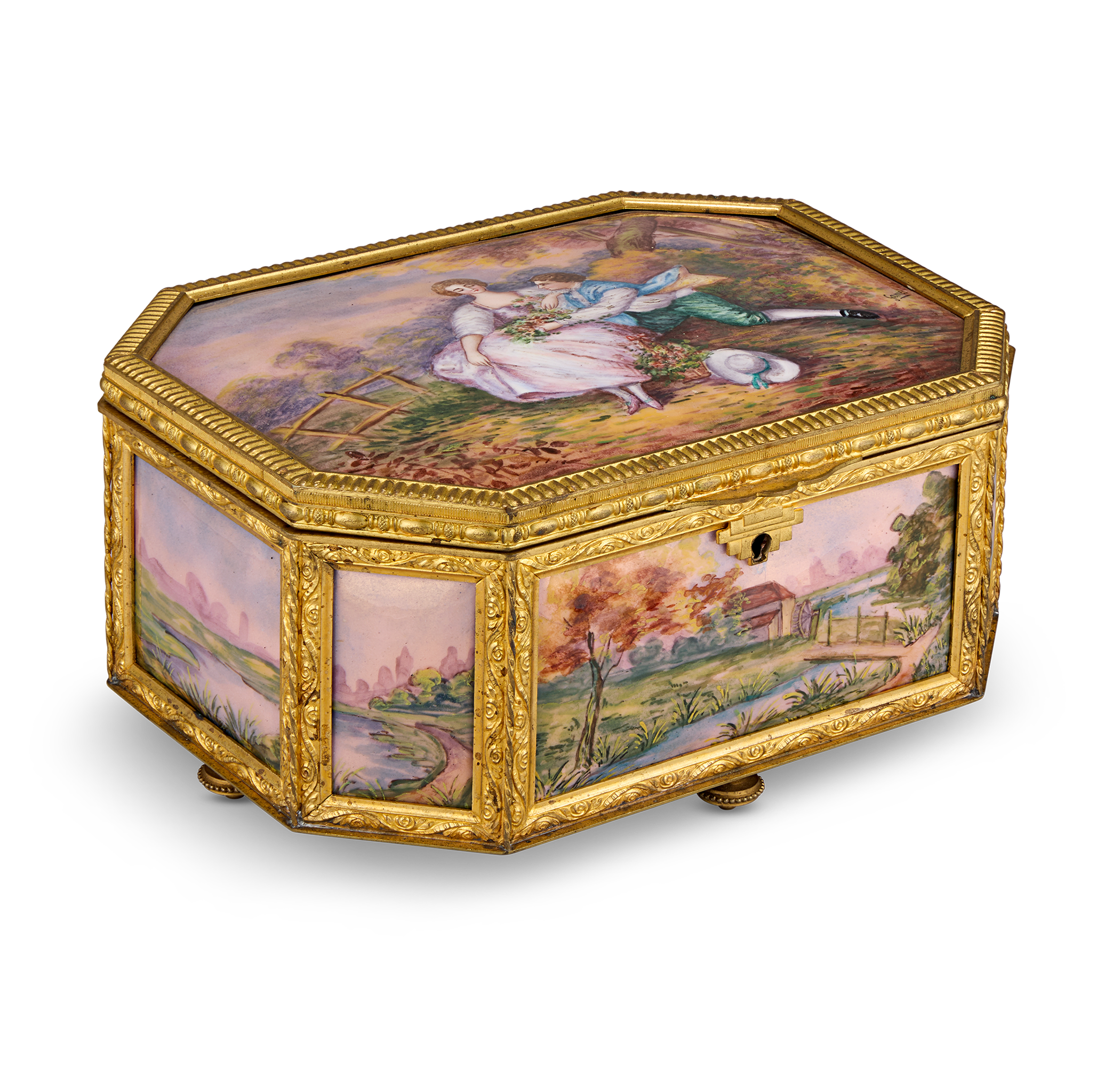 Limoges Enamel Box