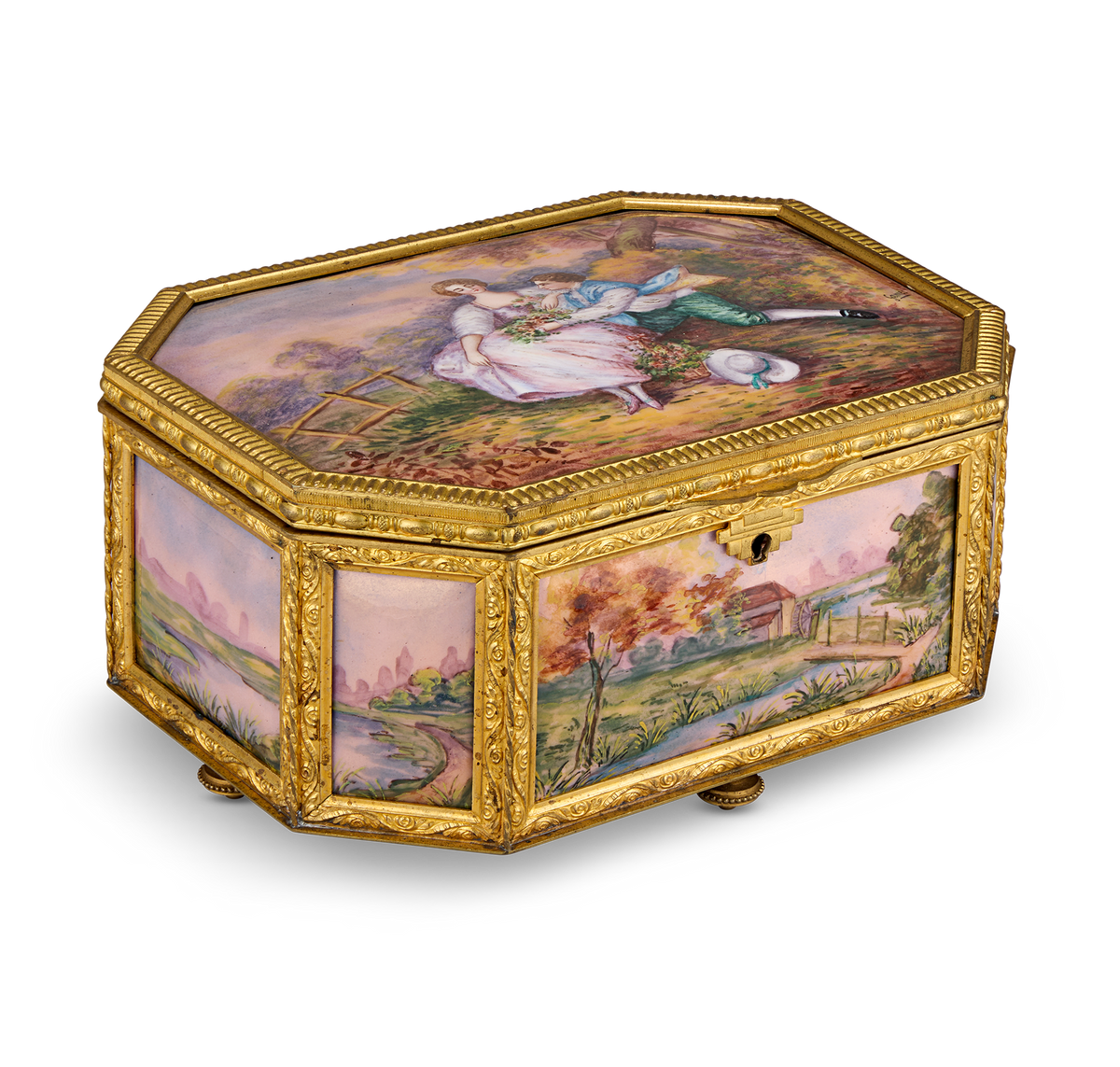 Limoges Enamel Box