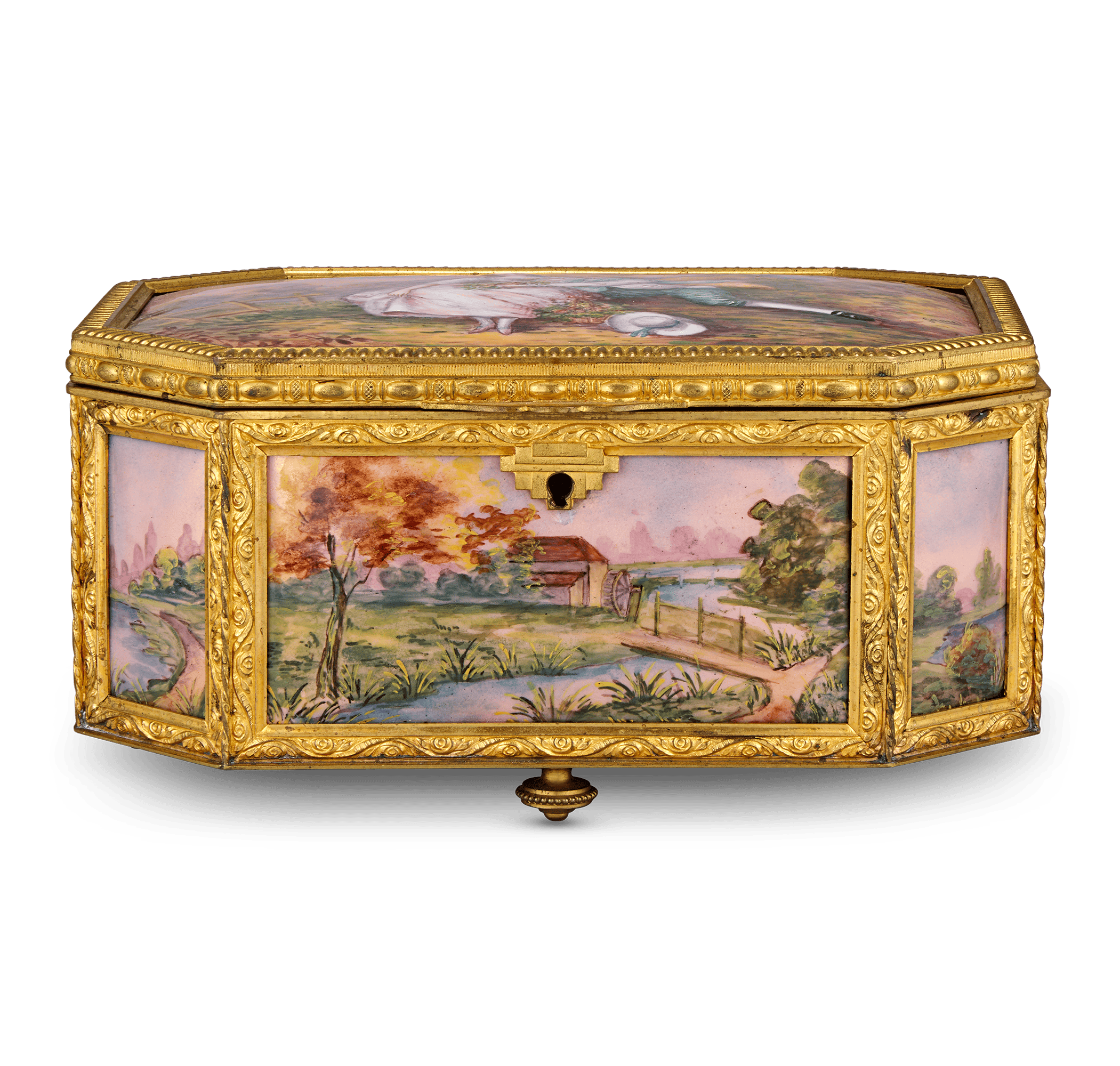 Limoges Enamel Box