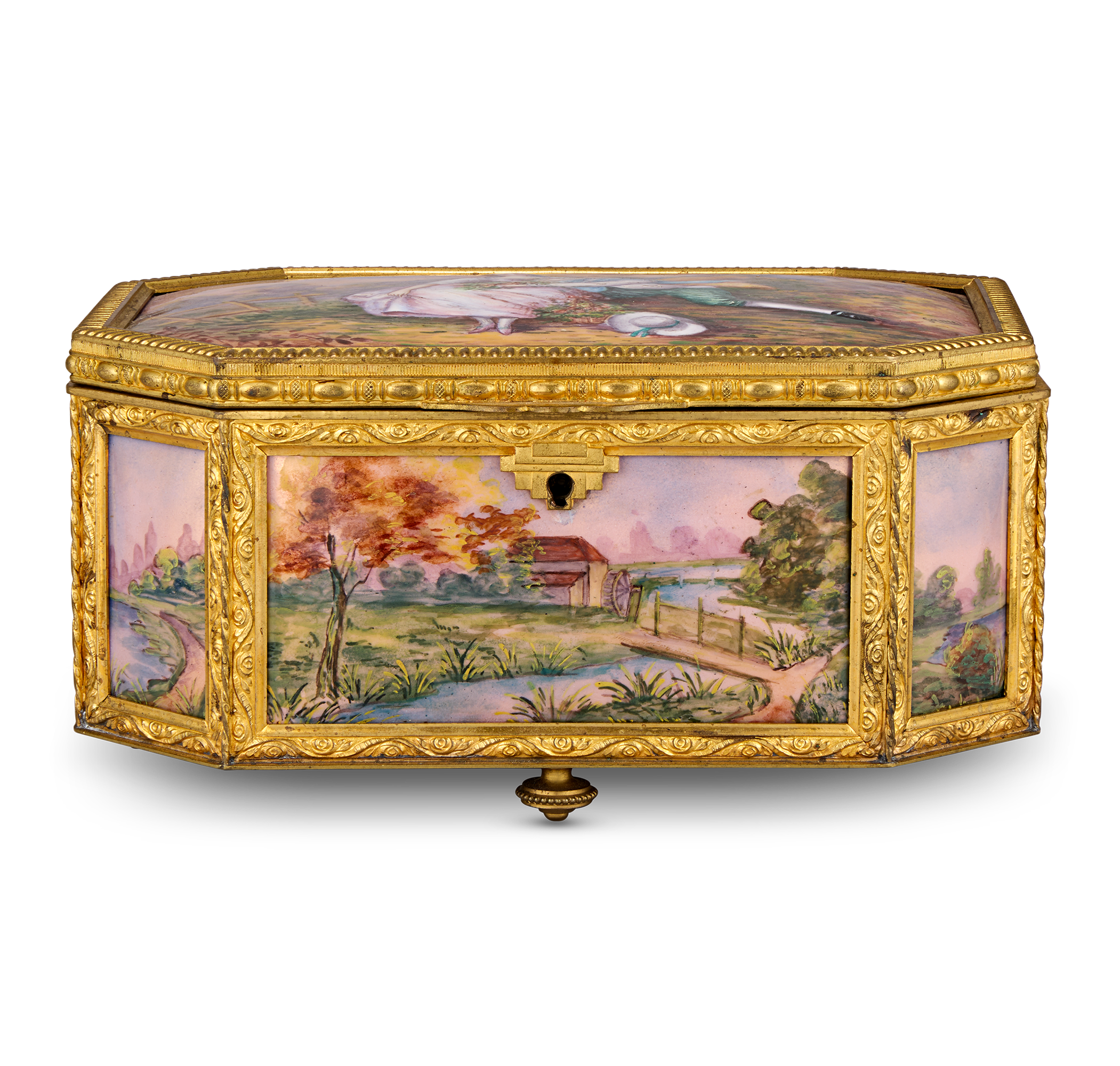 Limoges Enamel Box