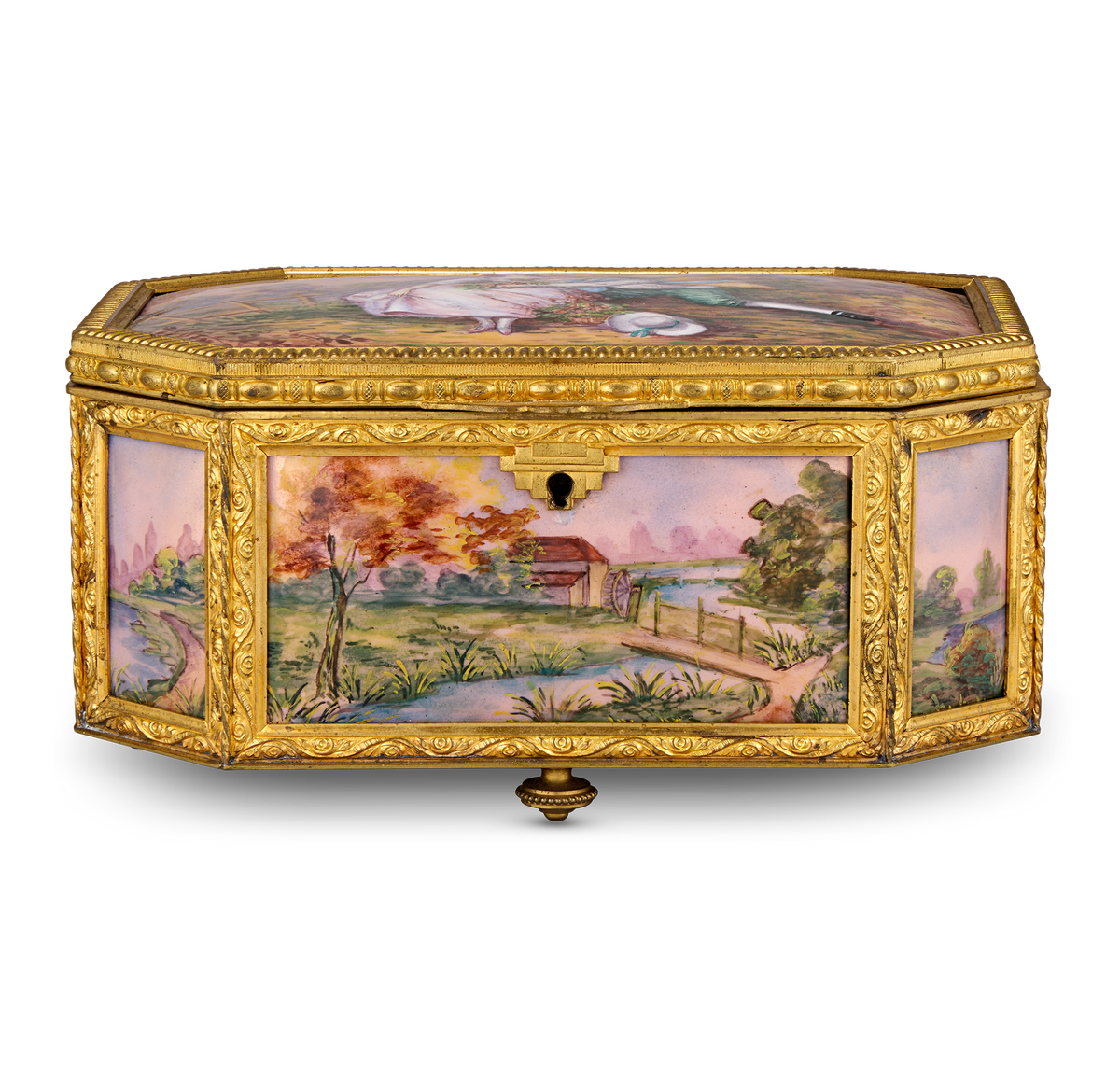 Limoges Enamel Box