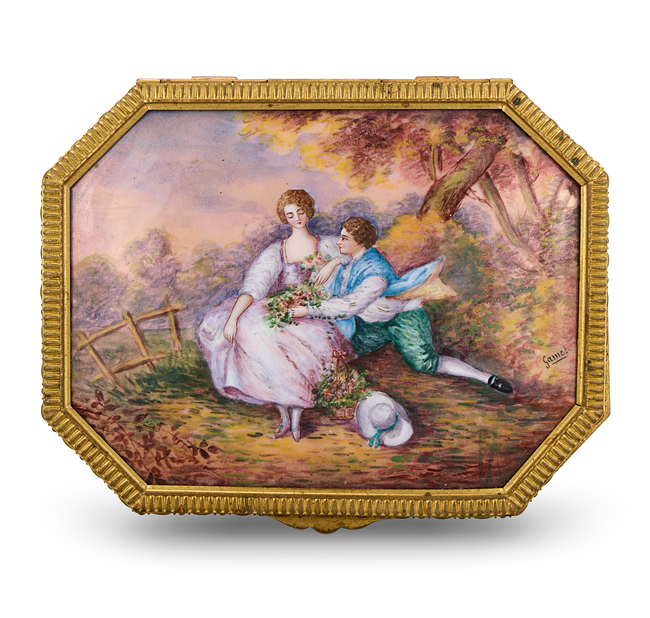 Limoges Enamel Box