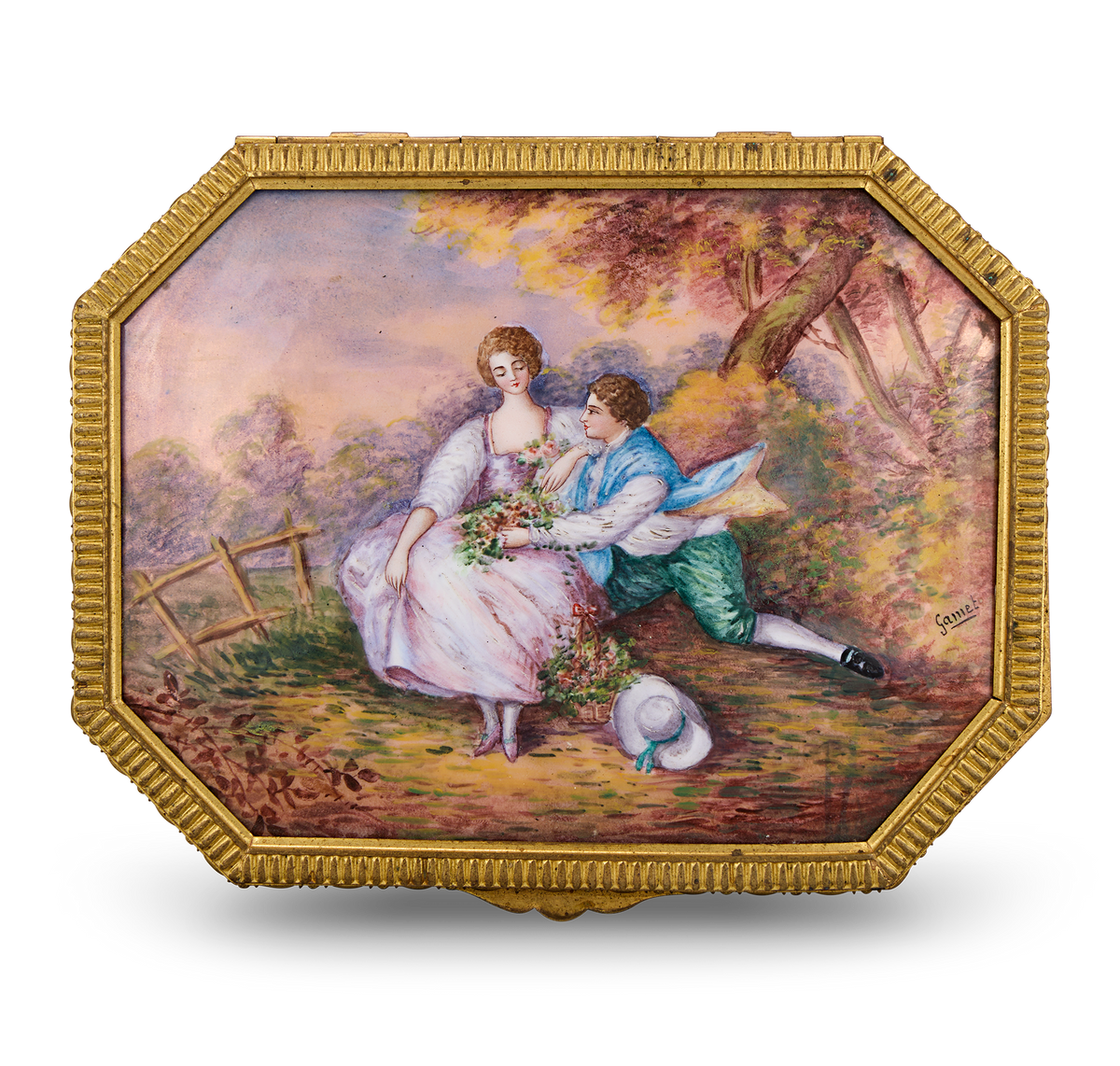 Limoges Enamel Box