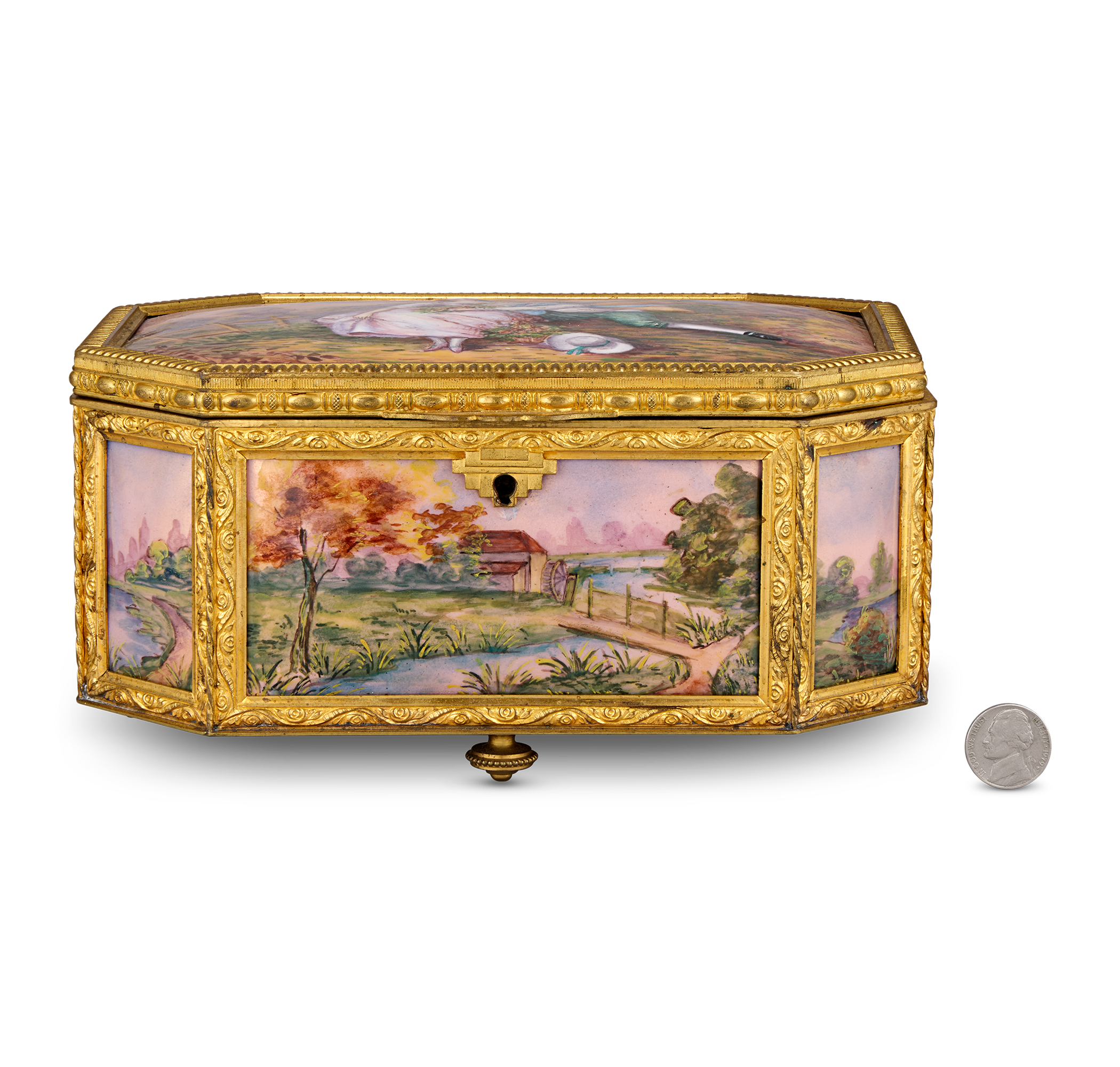 Limoges Enamel Box