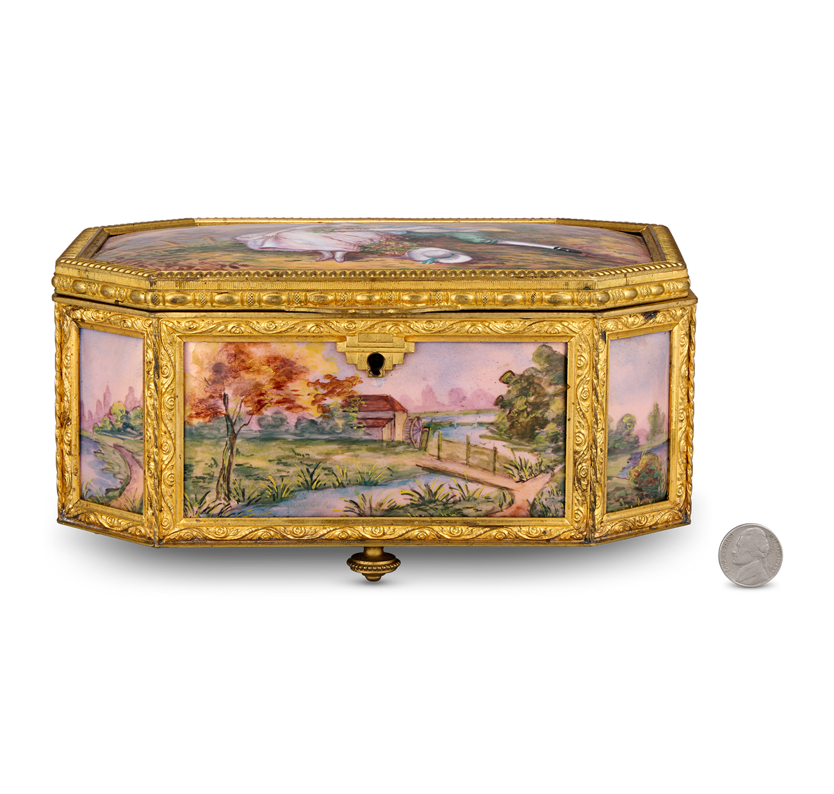 Limoges Enamel Box