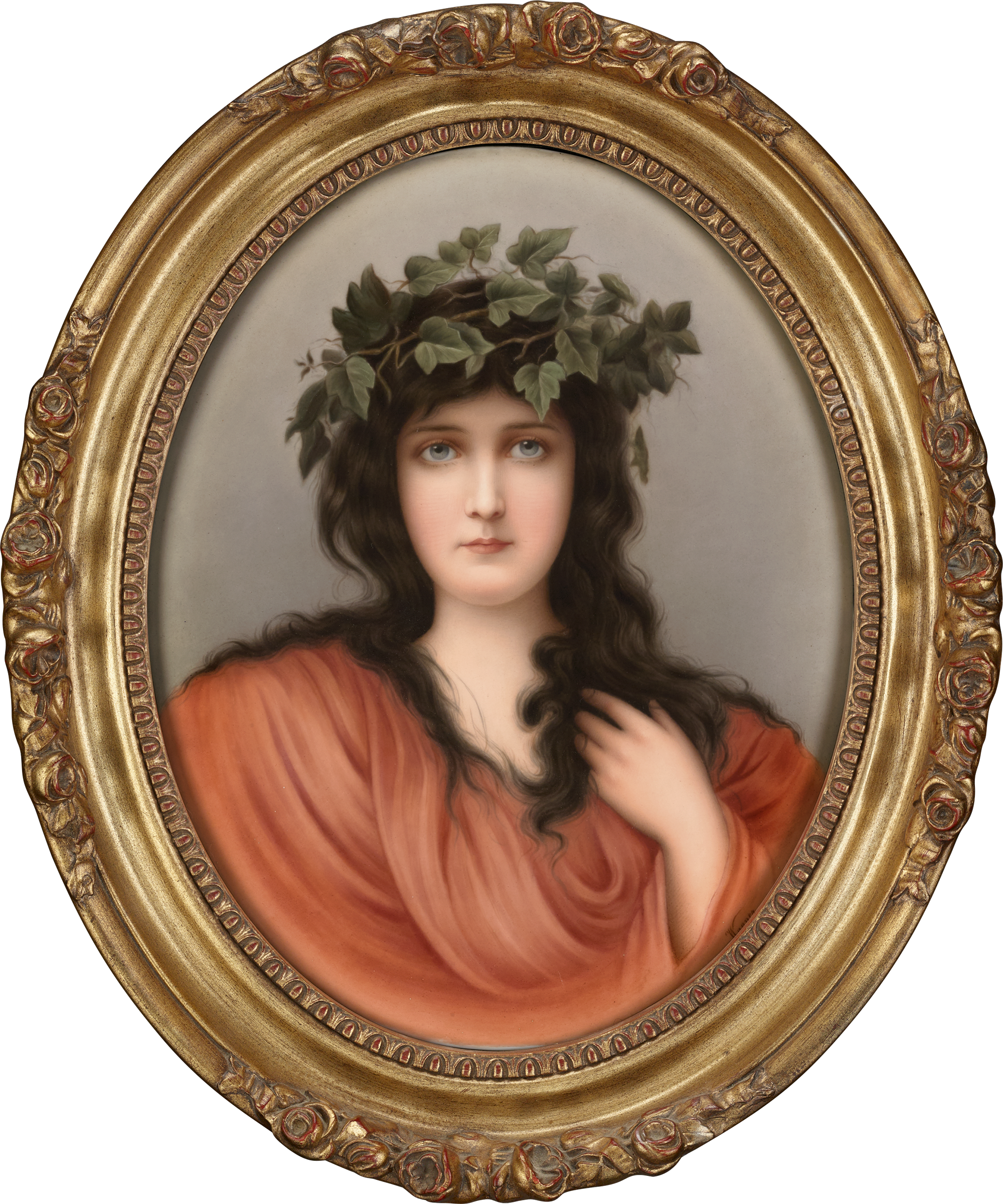 KPM Plaque of Ivy