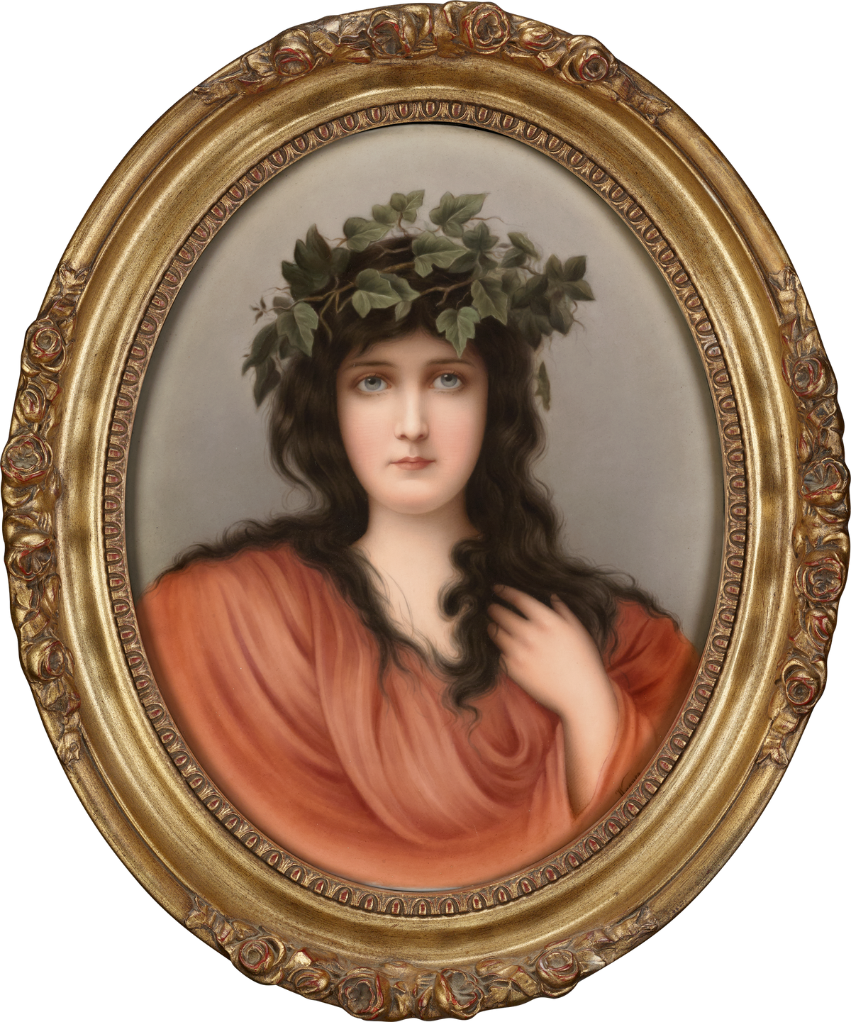 KPM Plaque of Ivy