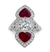 Art Deco Diamond and Ruby Ring