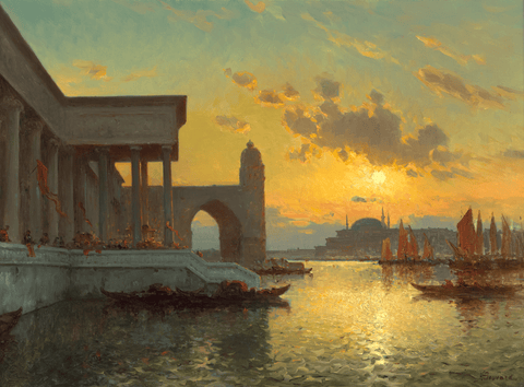 The Great View of Venice by Antoine Bouvard Sr.