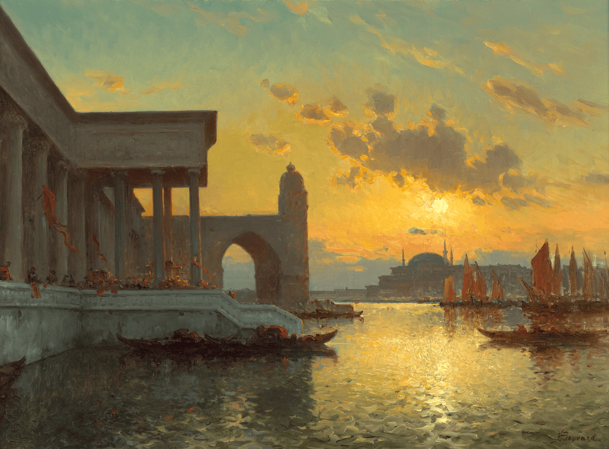 The Great View of Venice by Antoine Bouvard Sr.