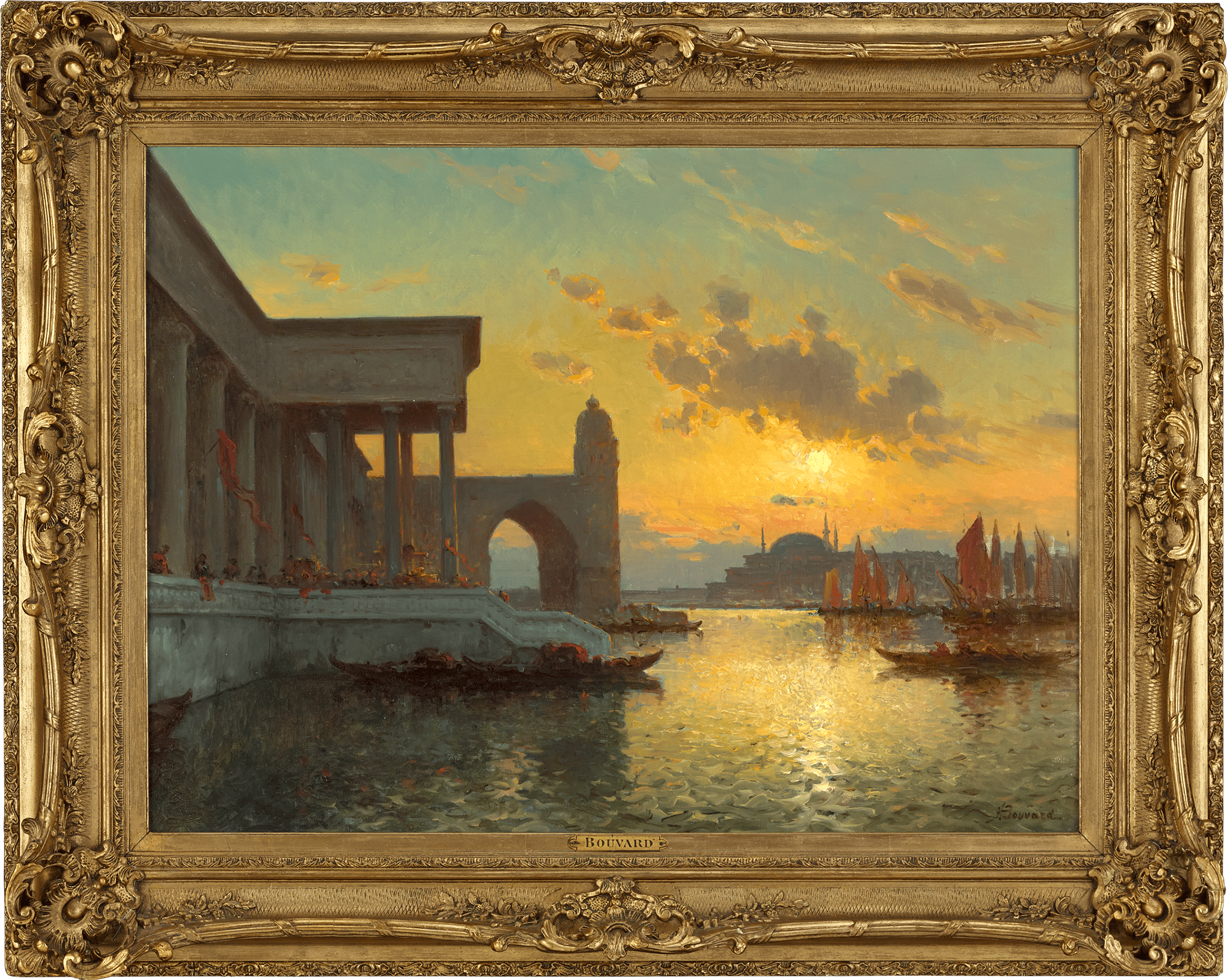 The Great View of Venice by Antoine Bouvard Sr.