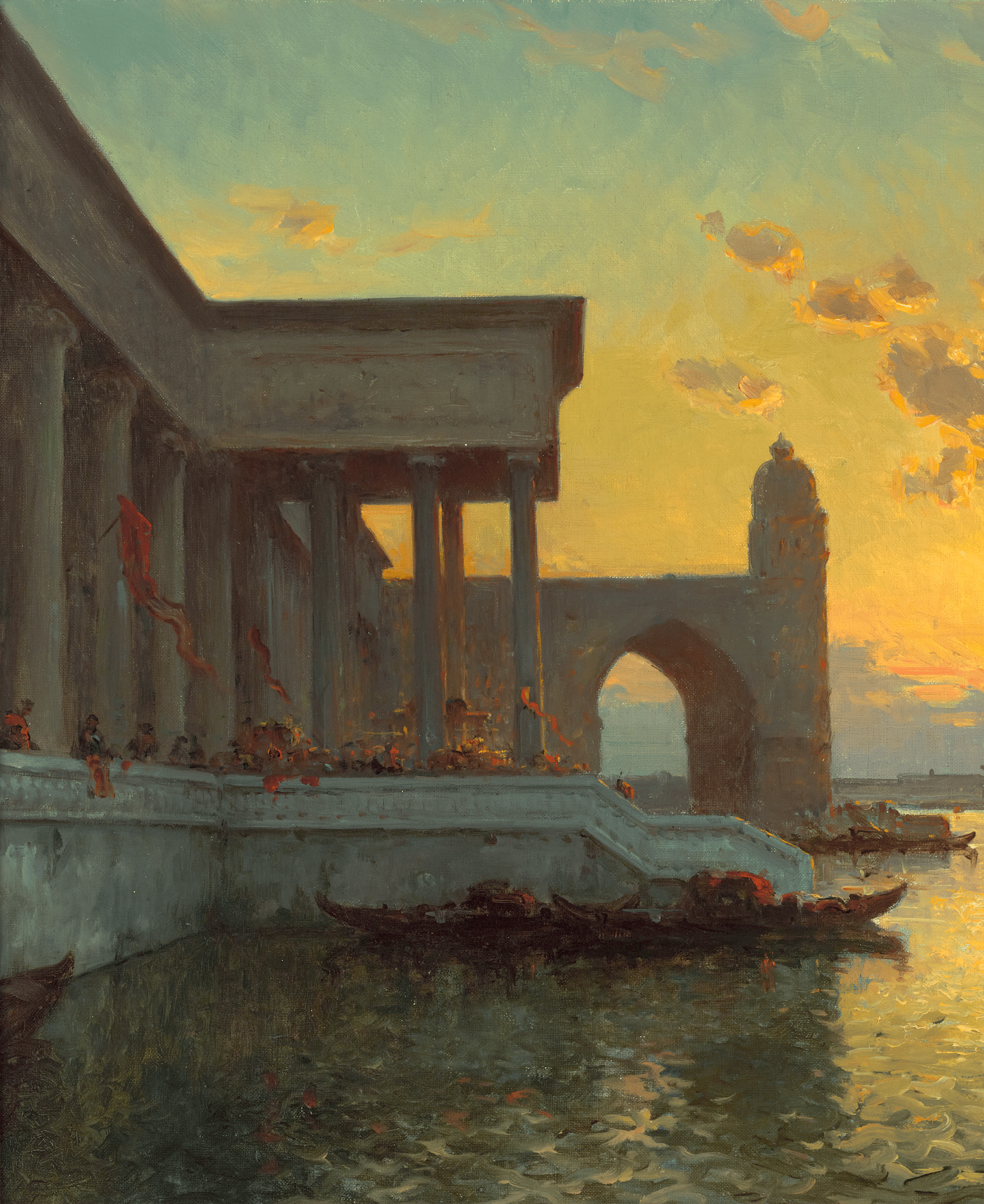 The Great View of Venice by Antoine Bouvard Sr.