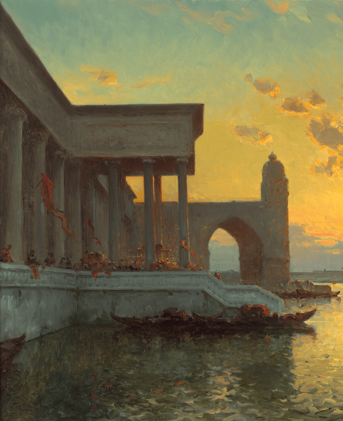 The Great View of Venice by Antoine Bouvard Sr.
