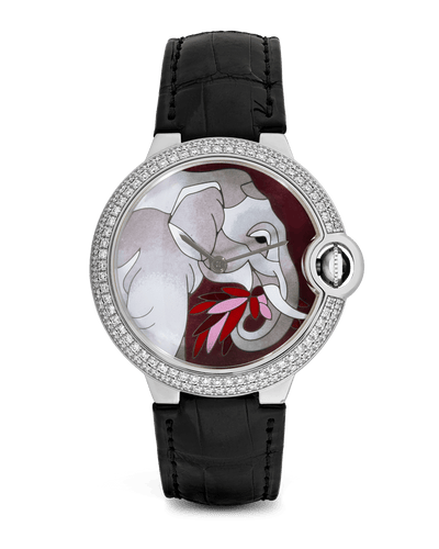 Cartier Ballon Bleu d'Art Elephant Wristwatch