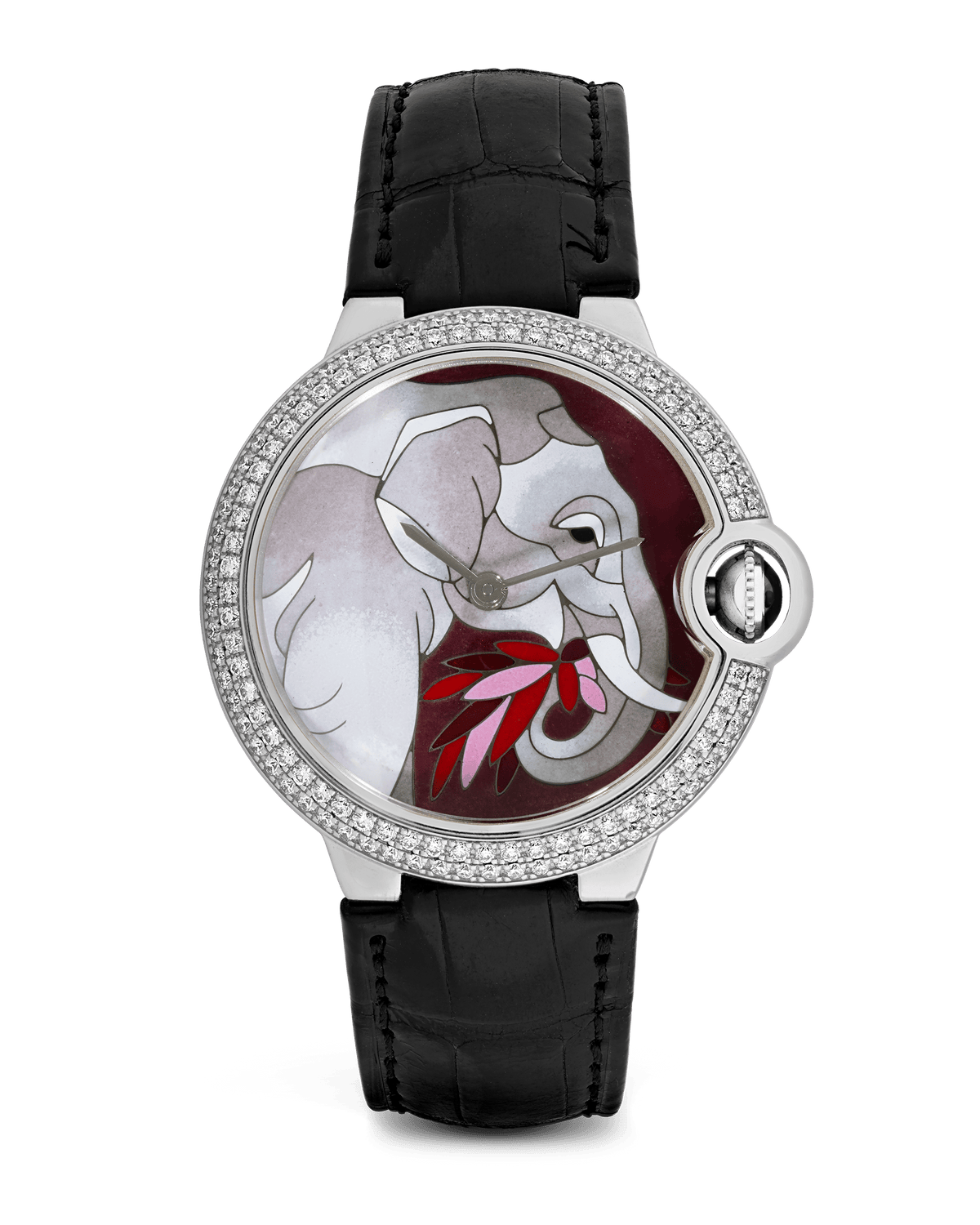Cartier Ballon Bleu d'Art Elephant Wristwatch