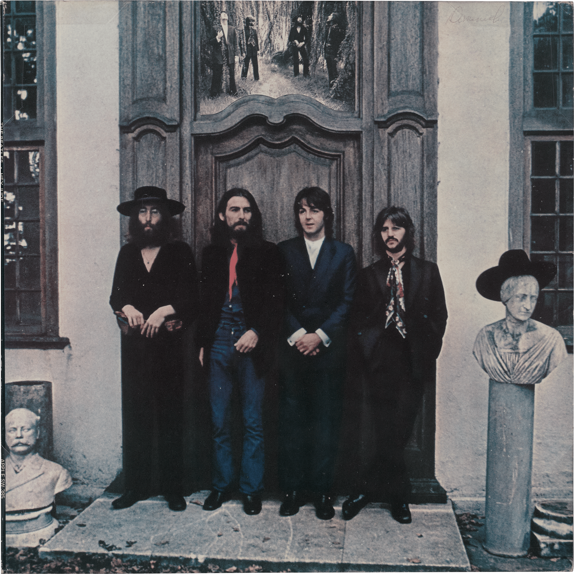Paul McCartney’s “Hey Jude” Lyrics and Gold 45 Record Award