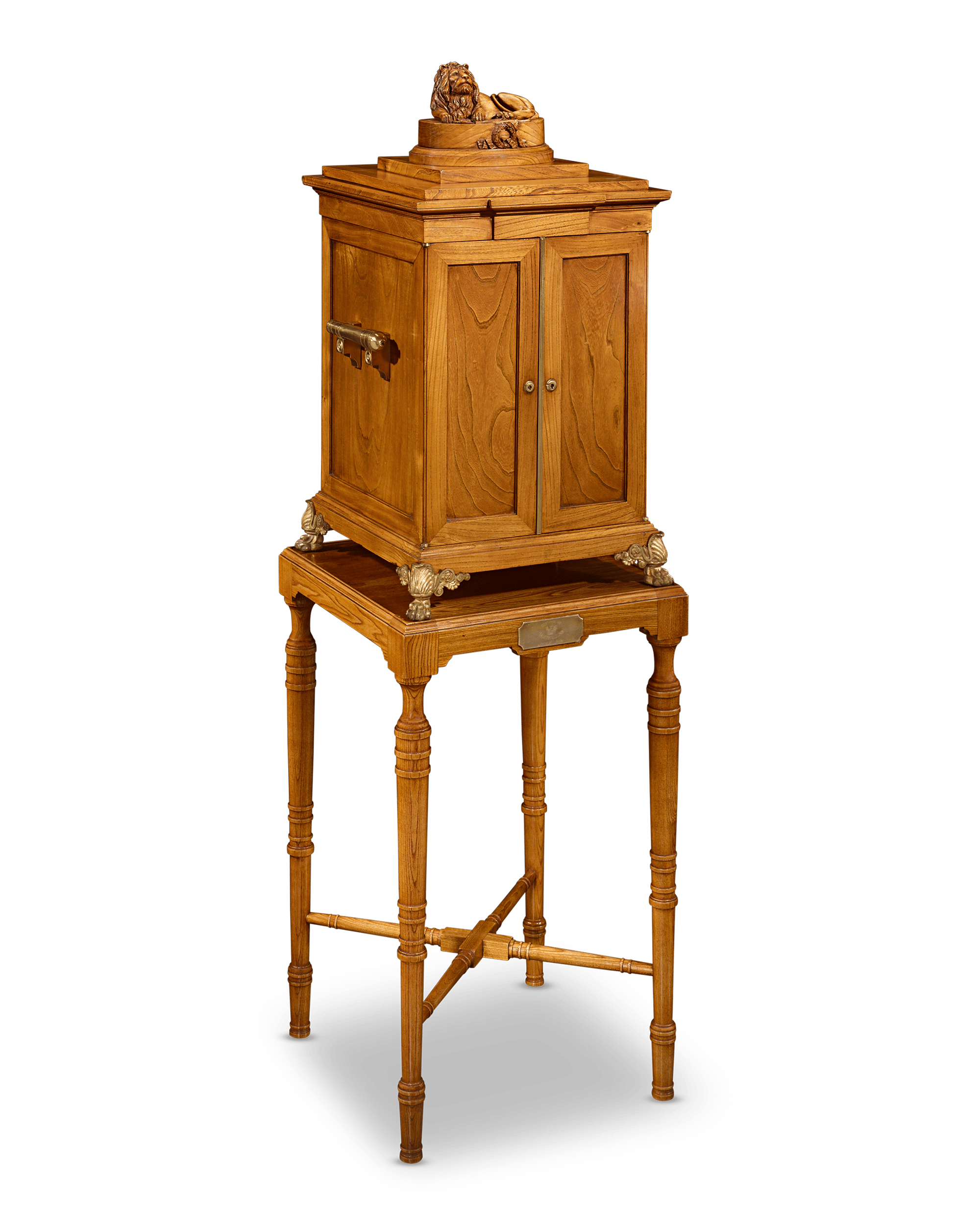 Waterloo Elm Cabinet by Thomas Chippendale