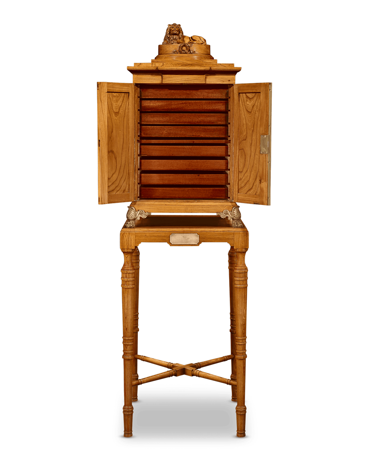 Waterloo Elm Cabinet by Thomas Chippendale