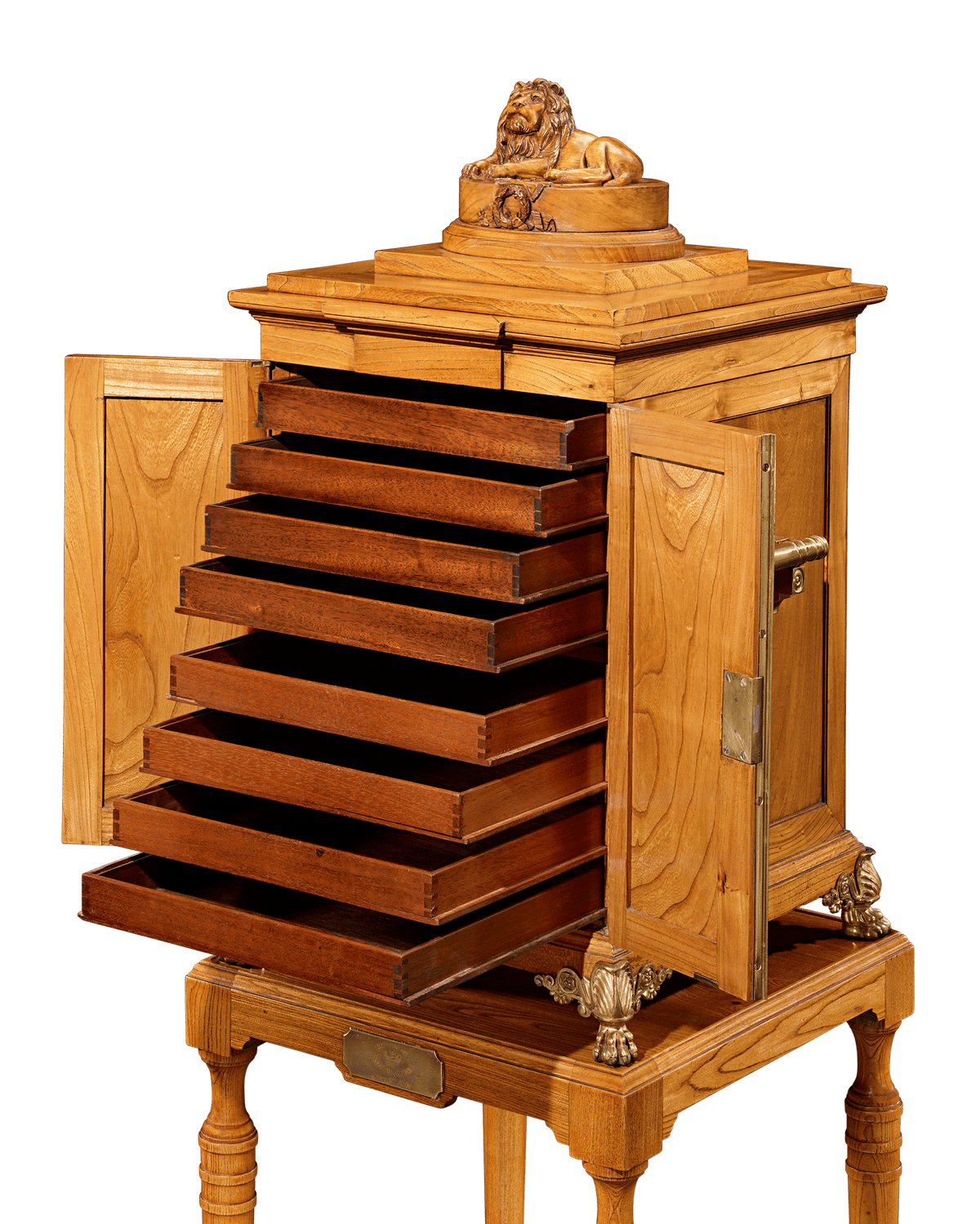Waterloo Elm Cabinet by Thomas Chippendale