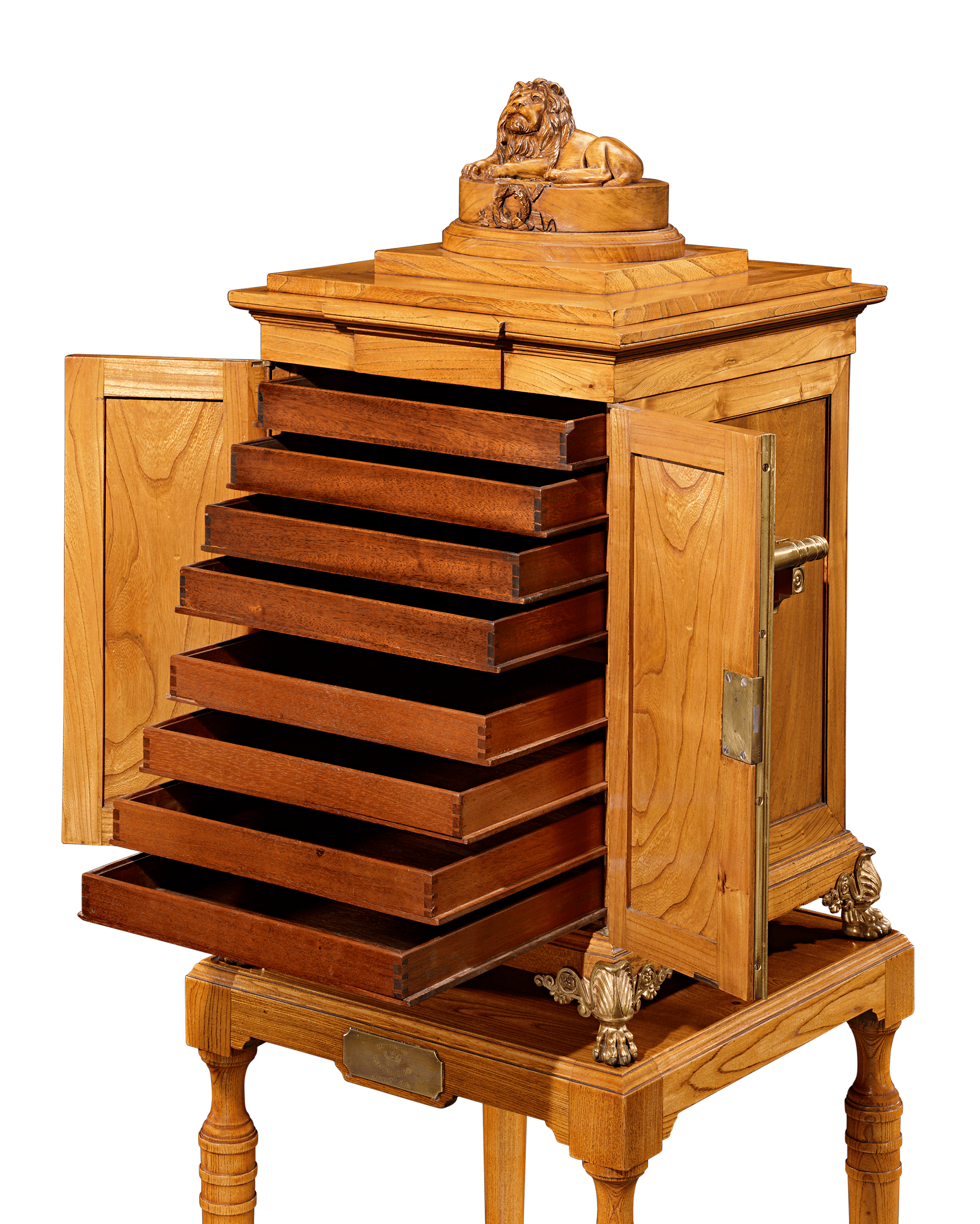 Waterloo Elm Cabinet by Thomas Chippendale