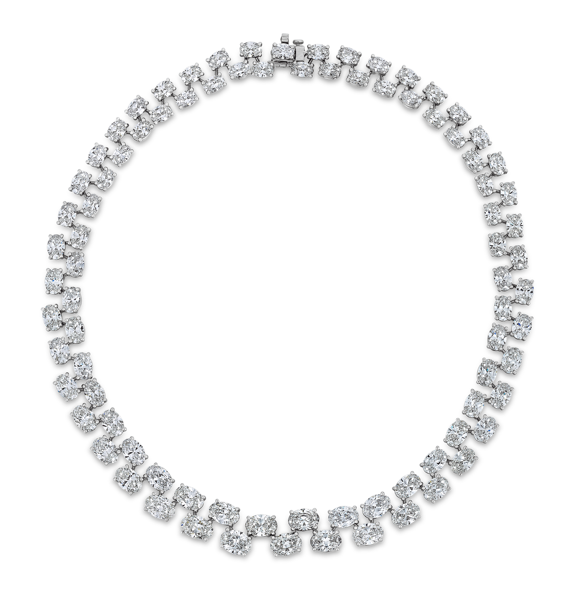 Diamond Necklace, 56.58 Carats