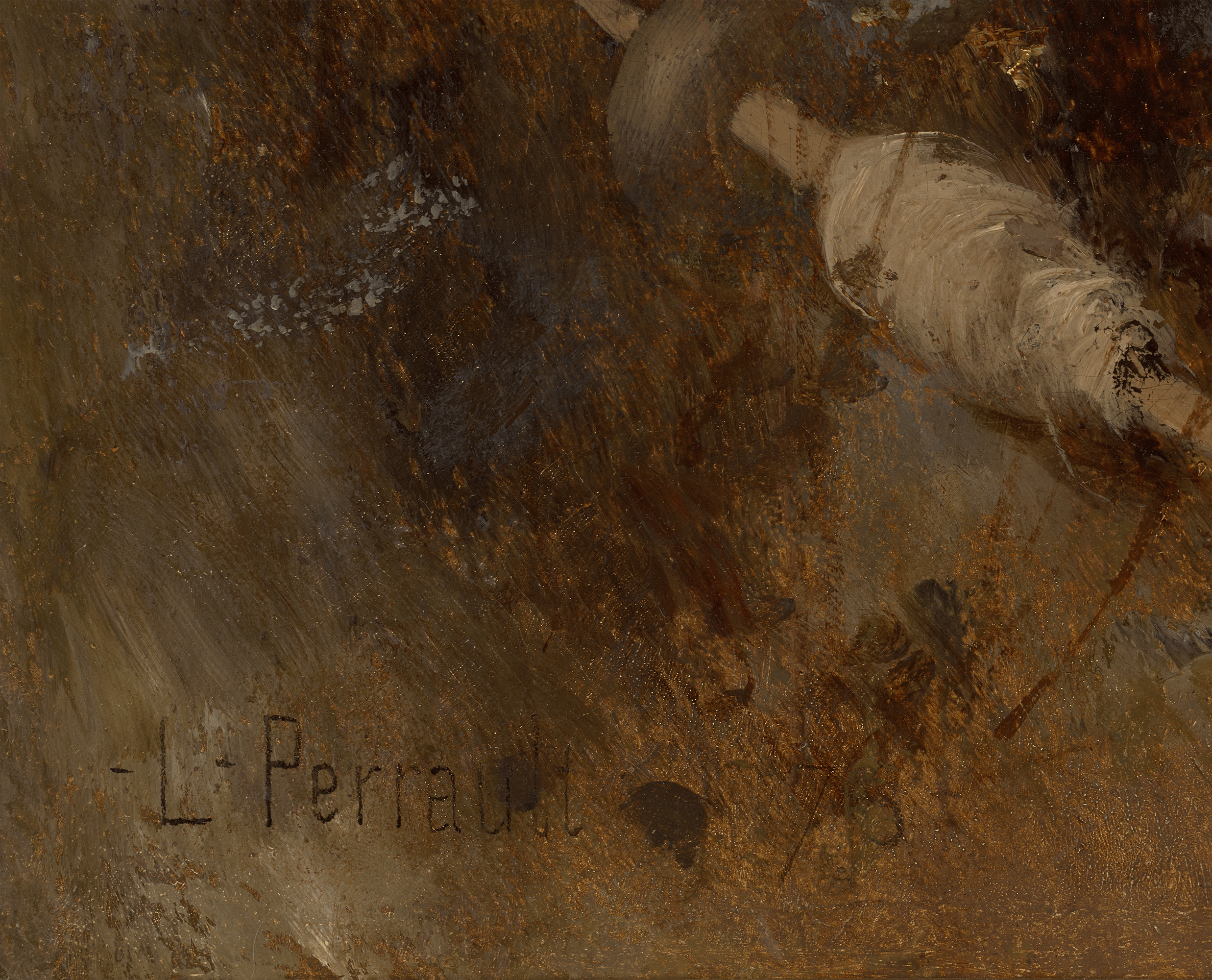 La Soeur Gardienne by Léon-Jean-Basile Perrault