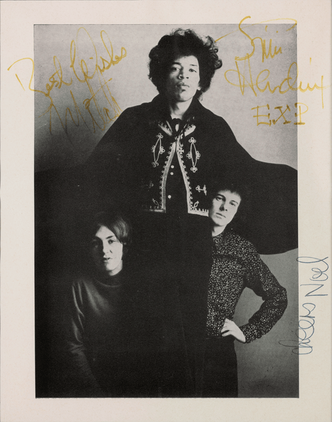 The Jimi Hendrix Experience Signed Photograph