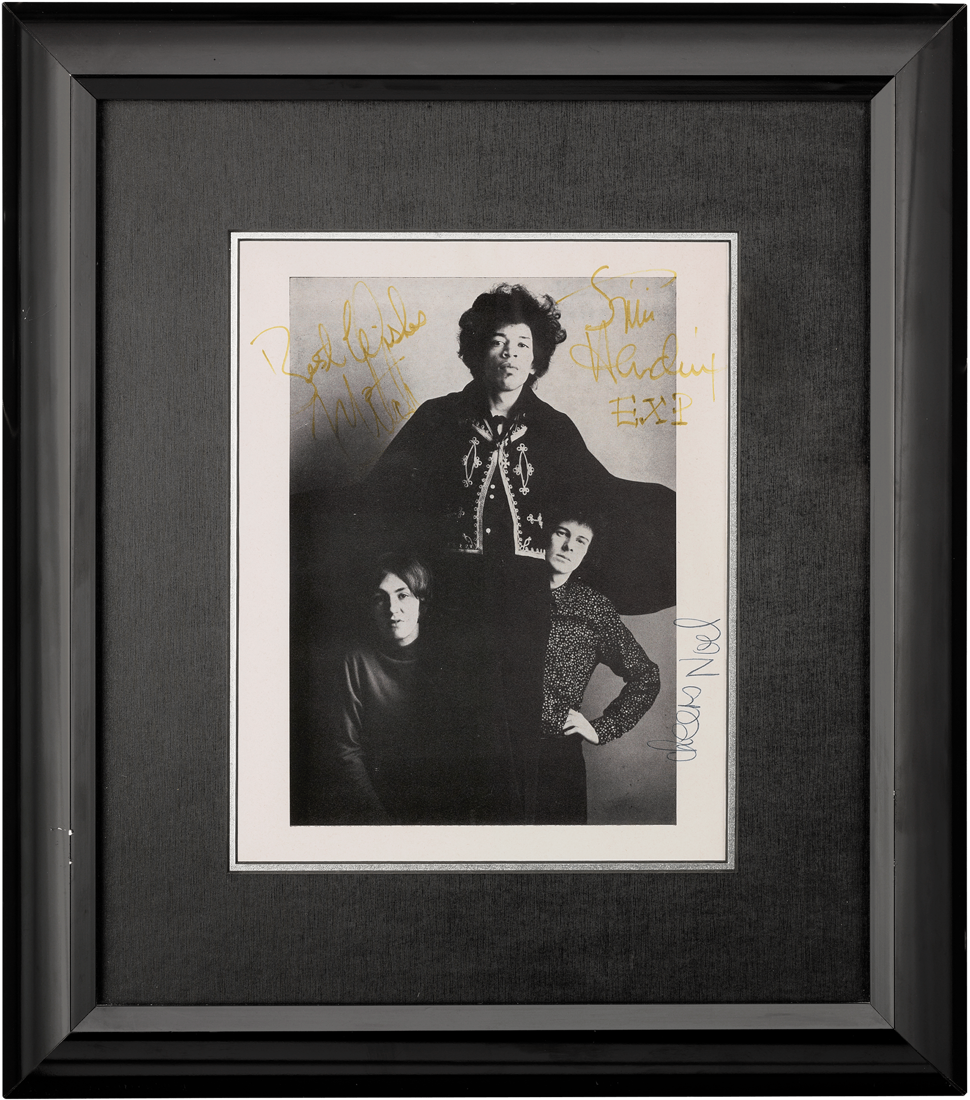 The Jimi Hendrix Experience Signed Photograph