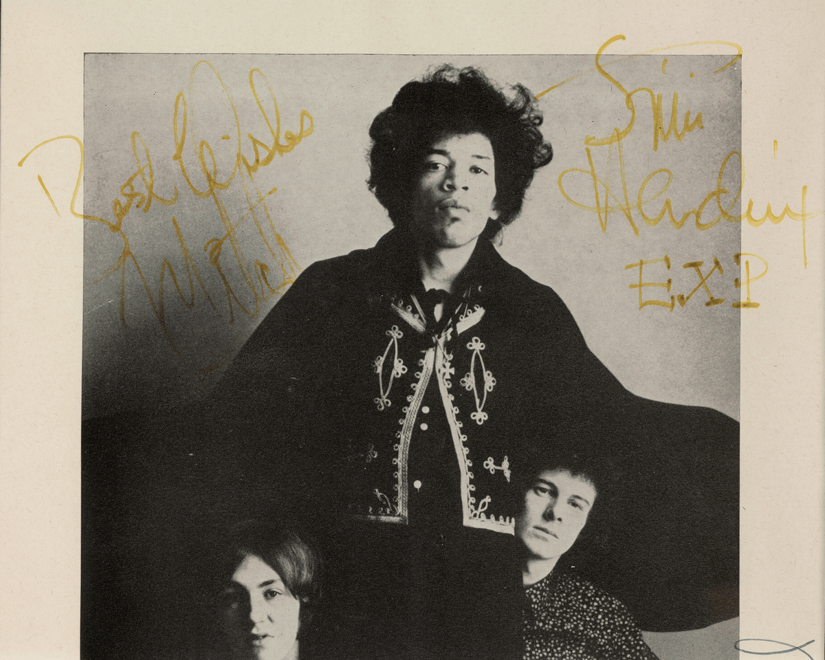 The Jimi Hendrix Experience Signed Photograph